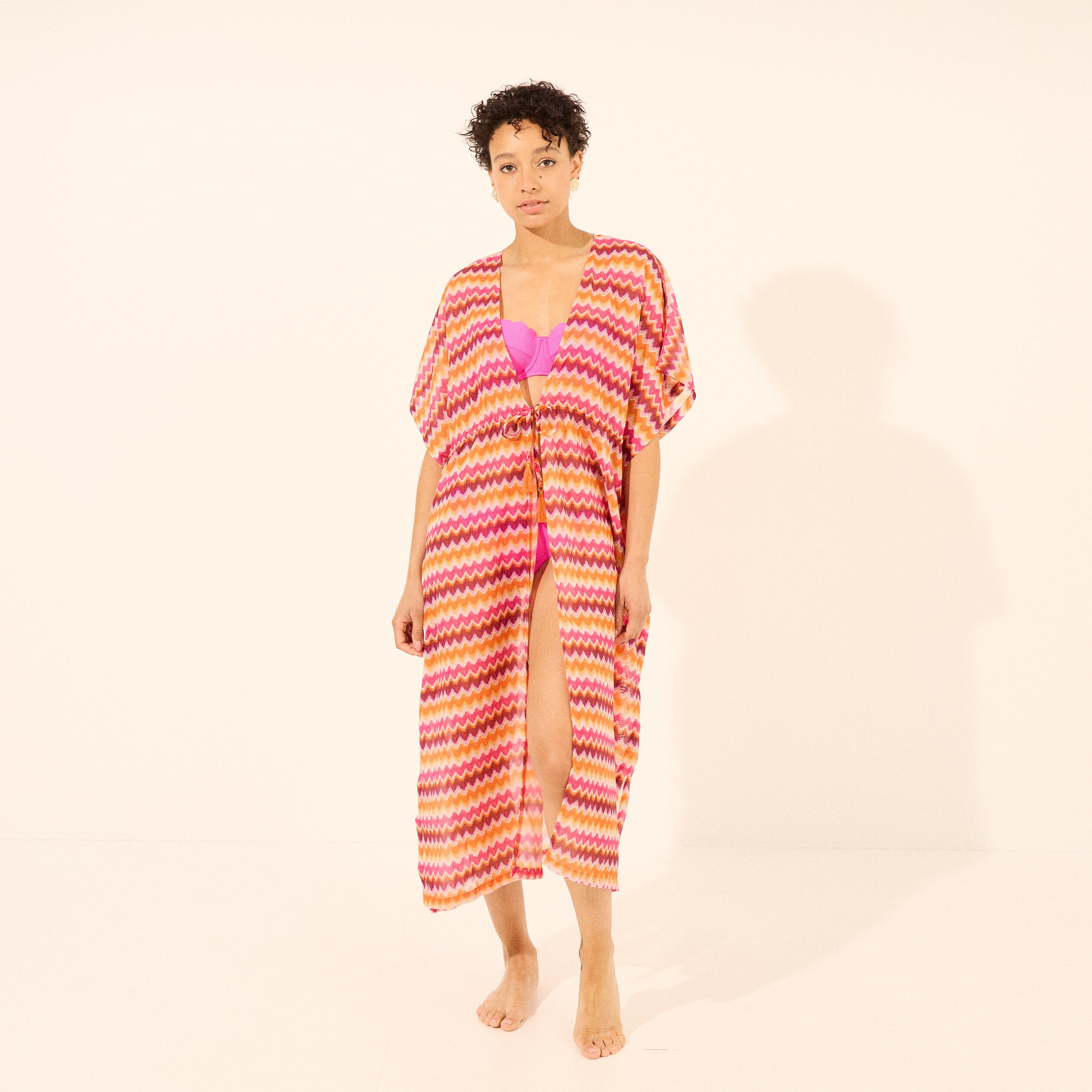 robe de plage longue multicolore femme Robe de plage longue multicolore femme