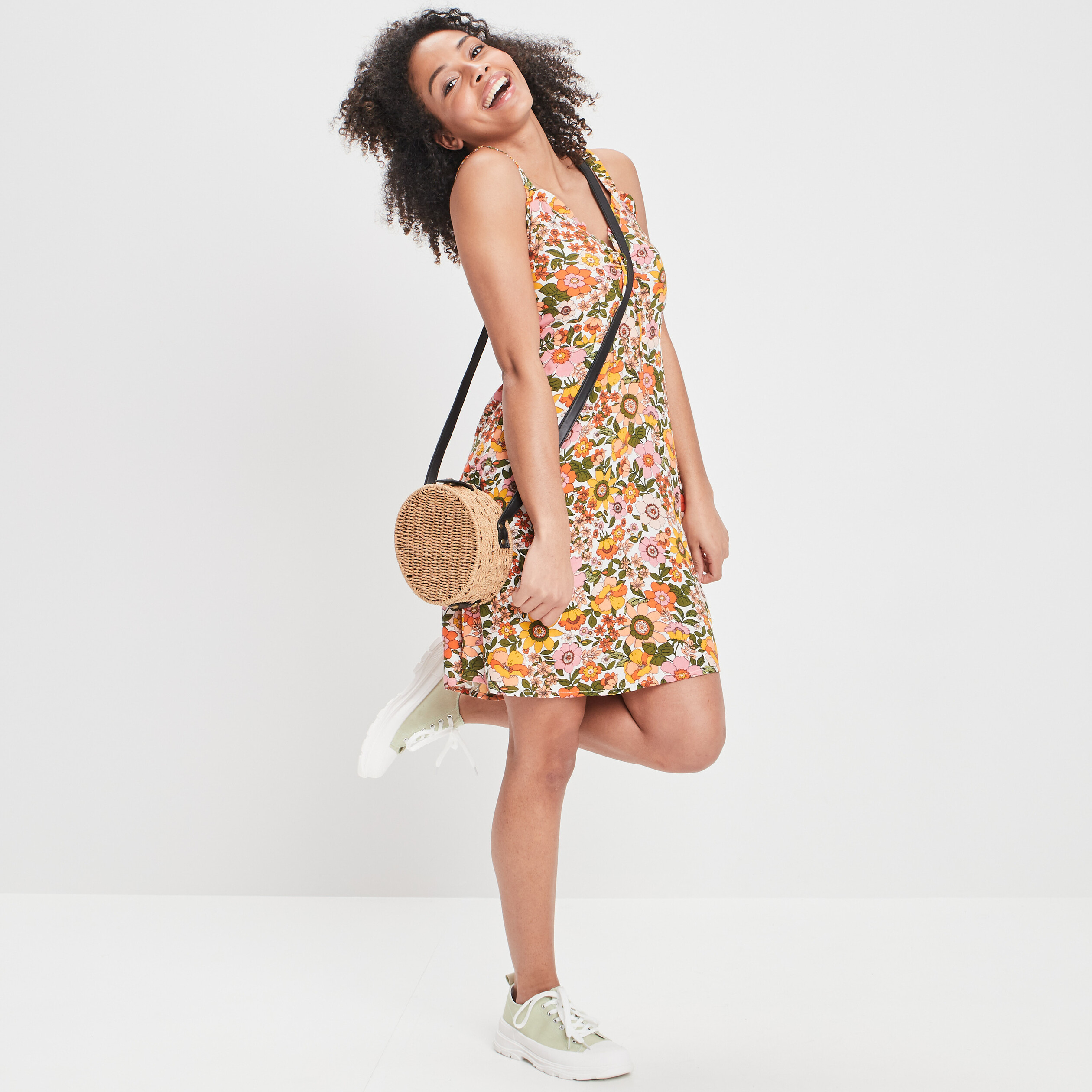 Robe ete online bretelles larges
