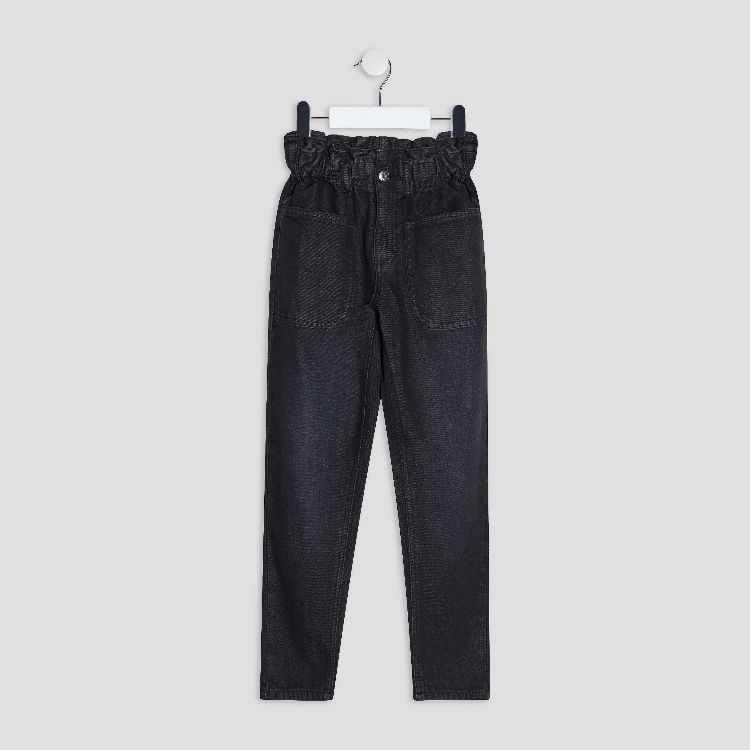 Jean paper top bag noir