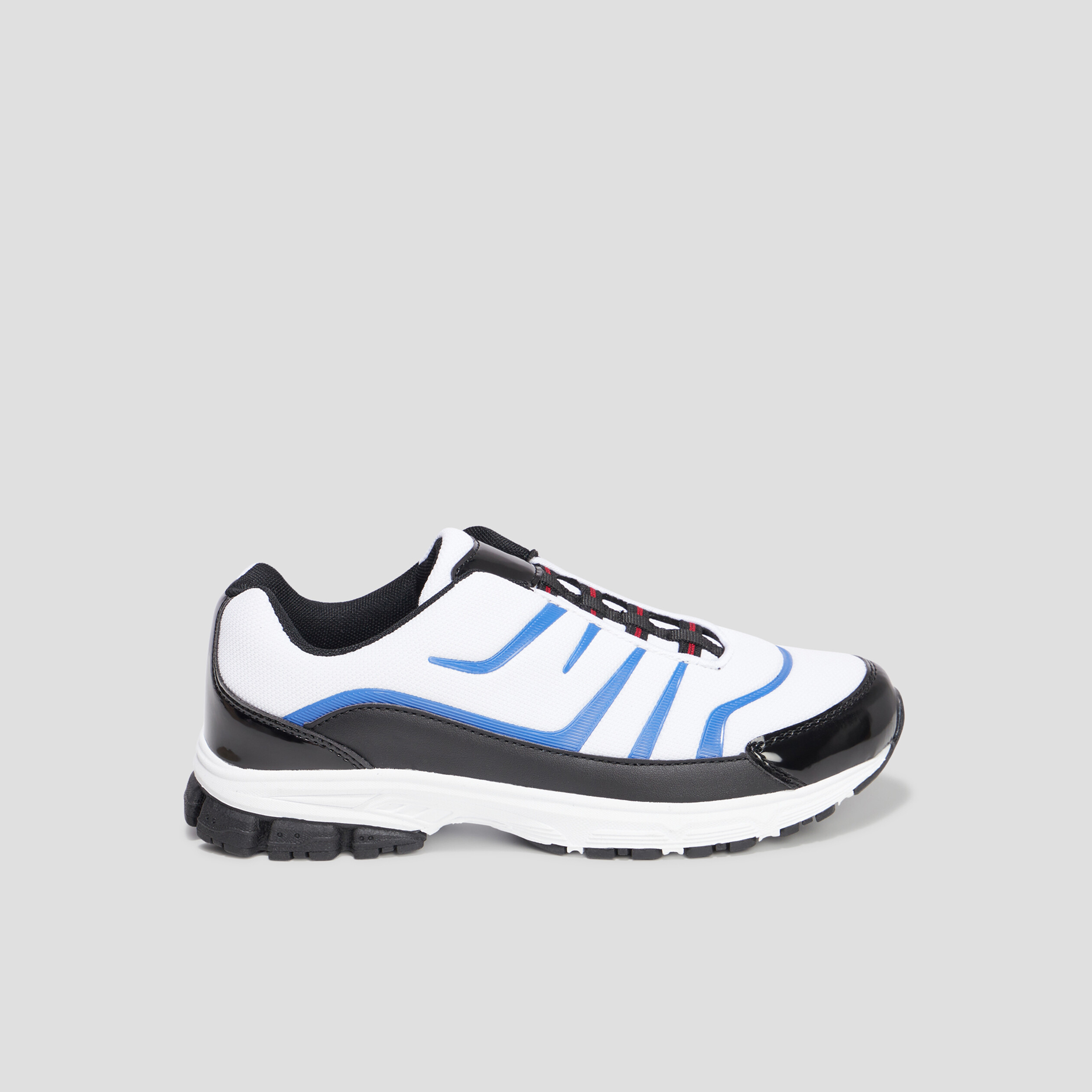 Baskets running à lacets Liberto blanc garçon