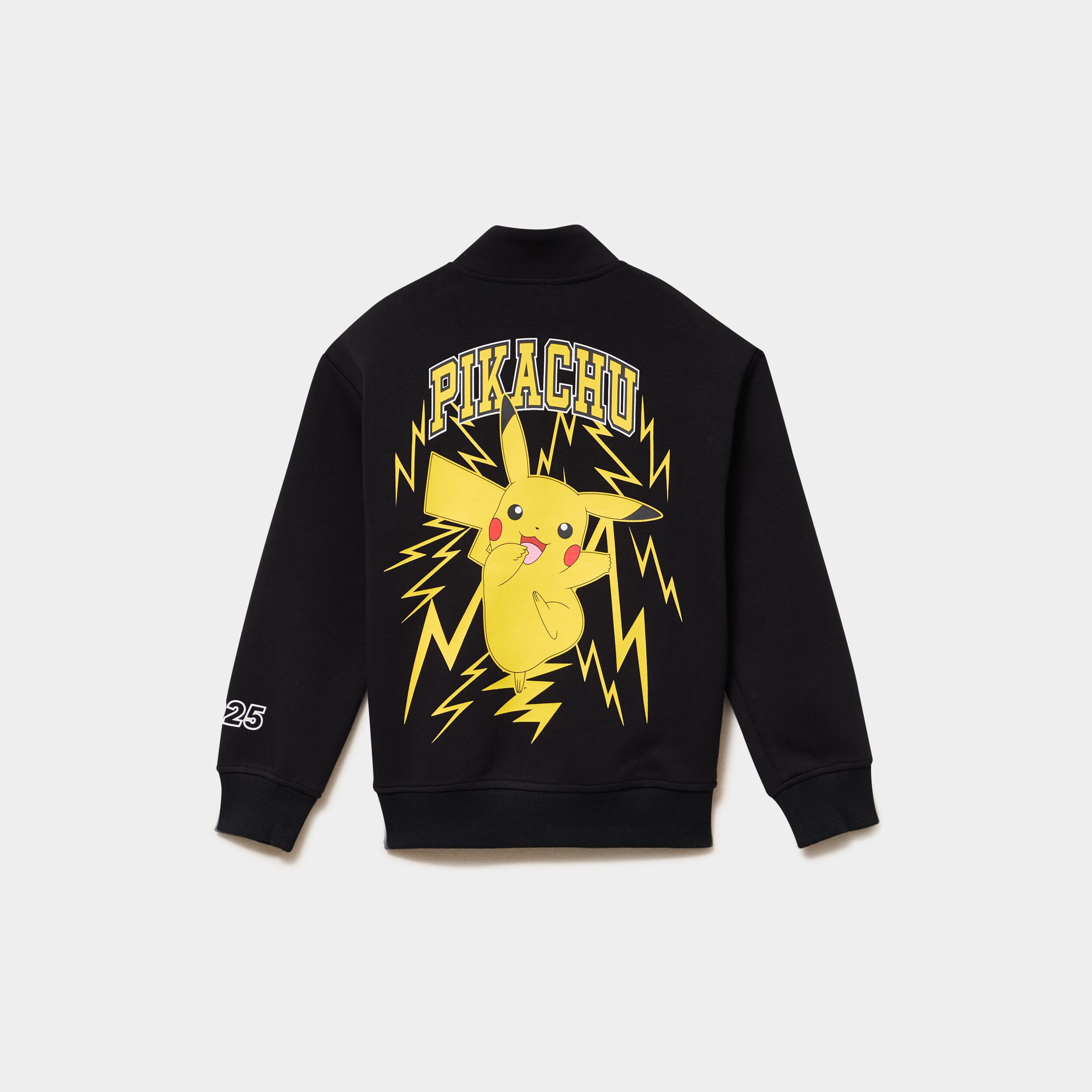 Sweat camionneur Pok&eacute;mon Pikachu noir gar&ccedil;on
