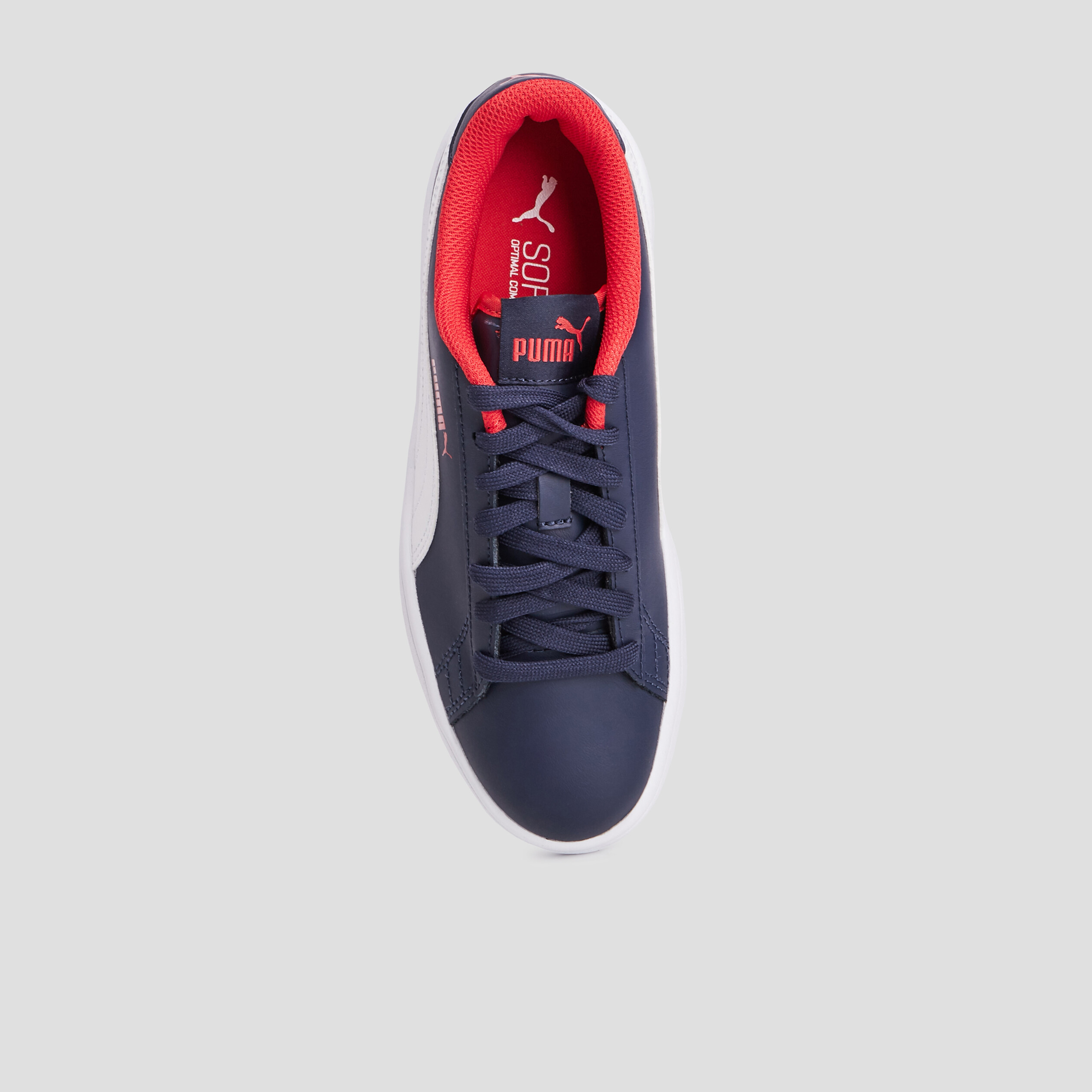 tennis a lacets puma courtflex bleu marine garcon Tennis à lacets Puma Courtflex bleu marine garçon