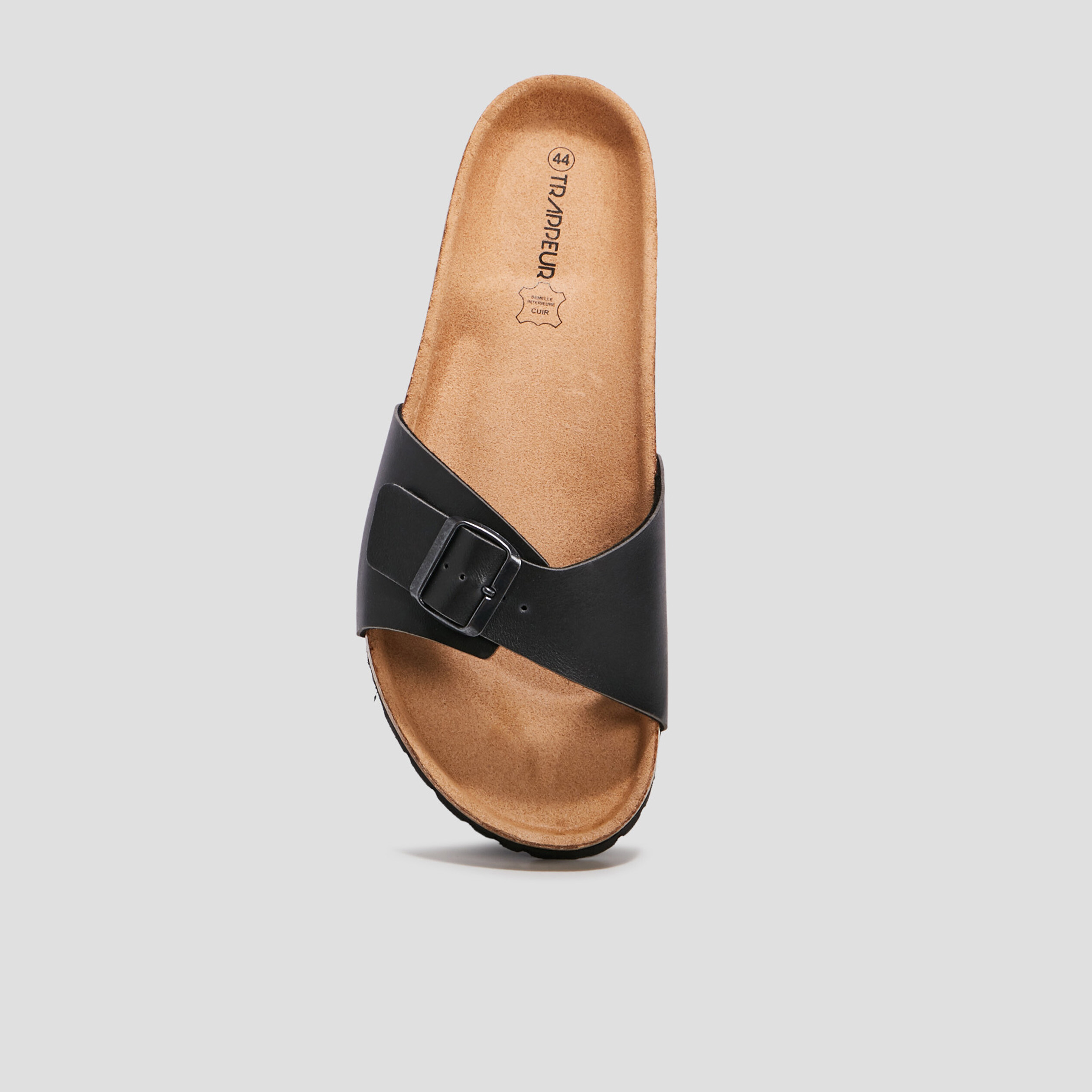 mules trappeur noir homme Mules Trappeur noir homme