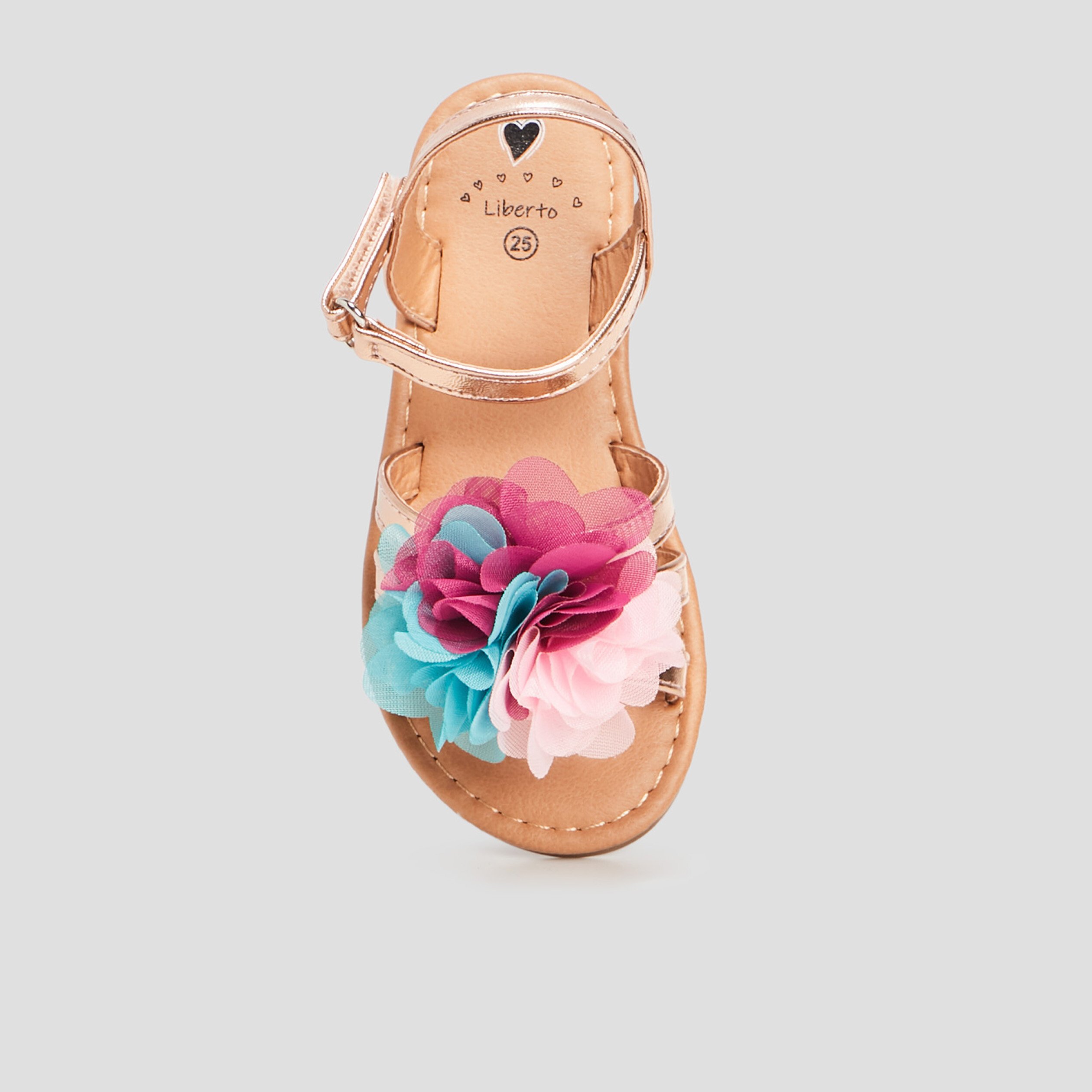 sandales liberto rose champagne fille Sandales Liberto rose champagne fille