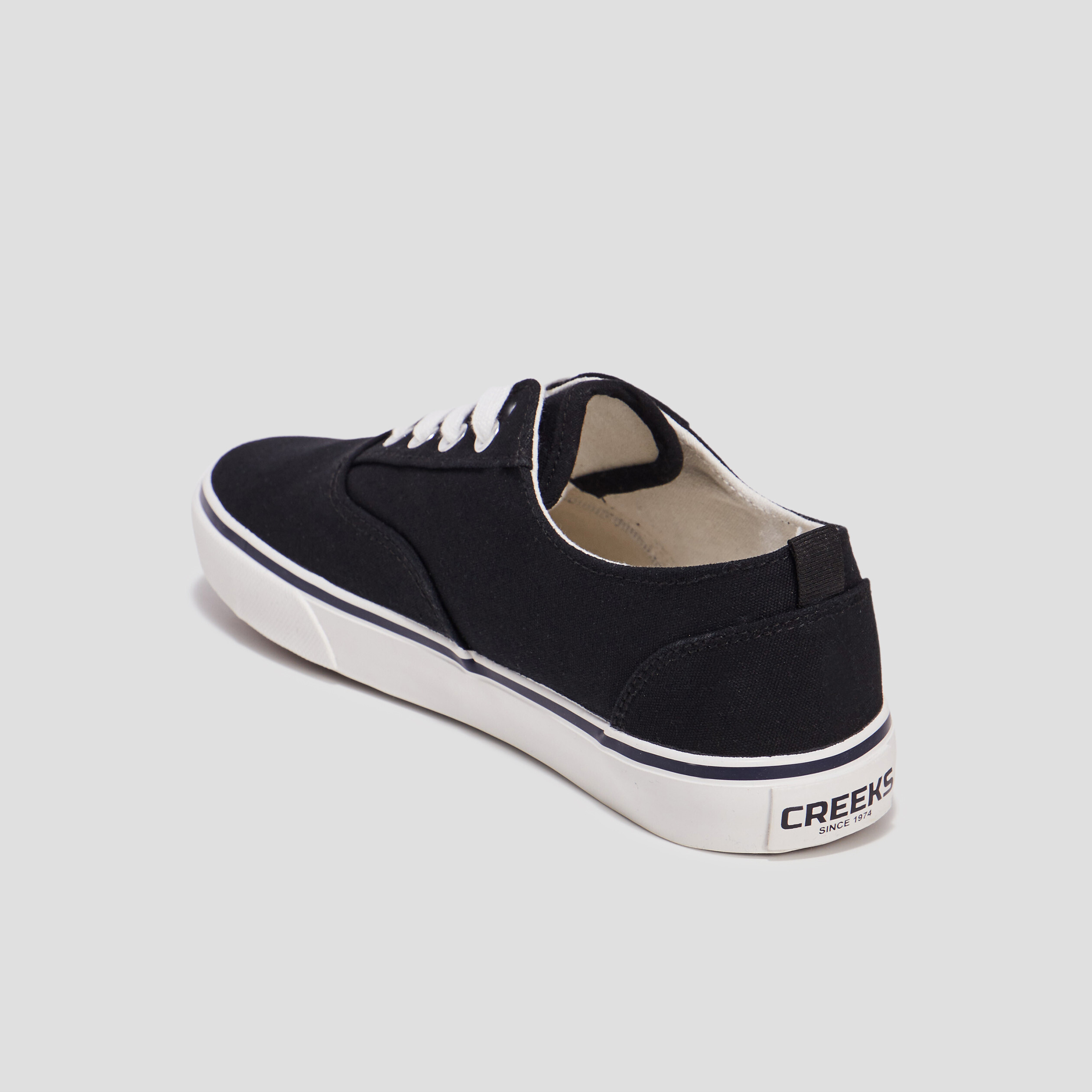 Baskets tennis Creeks noir femme