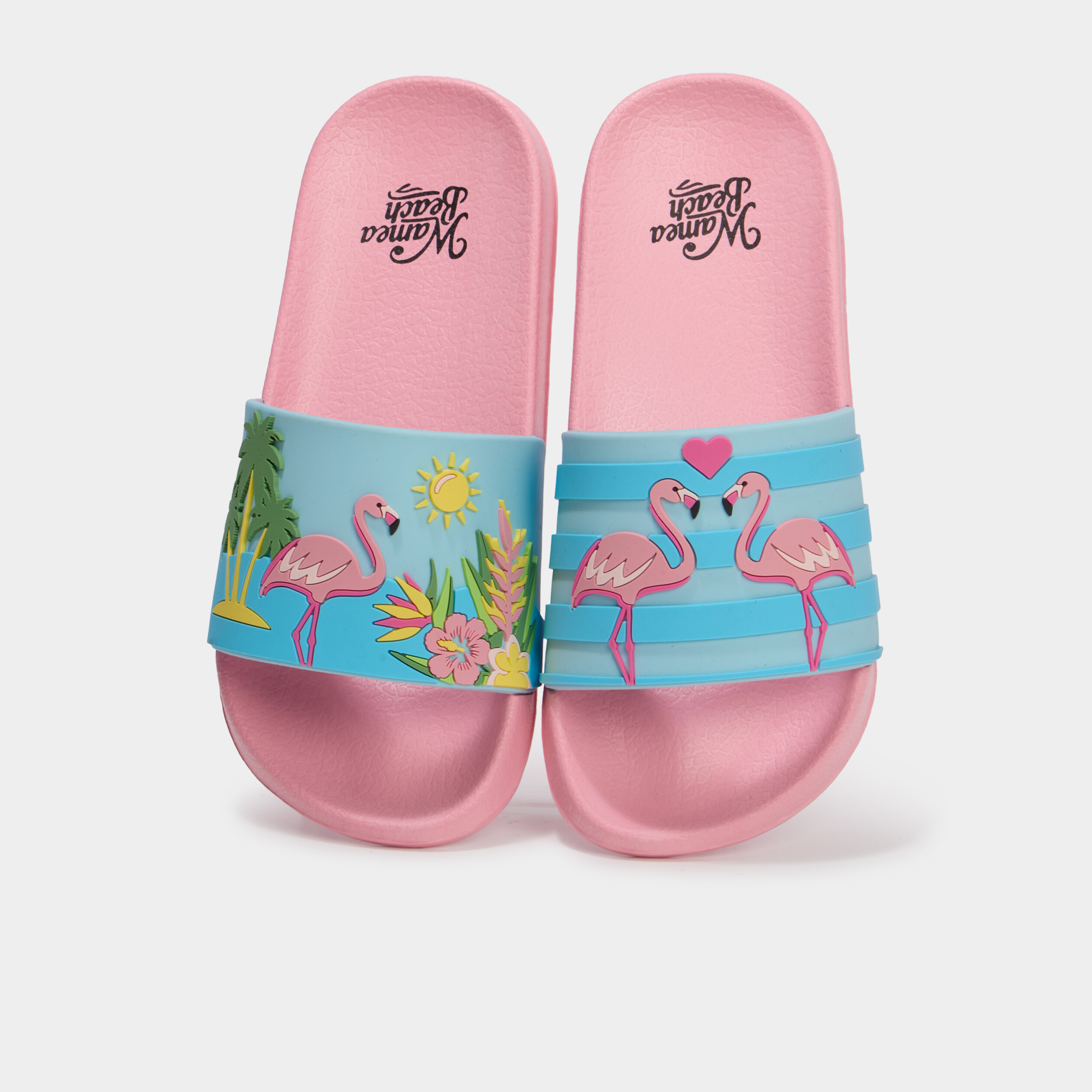 Claquettes de plage multicolore fille