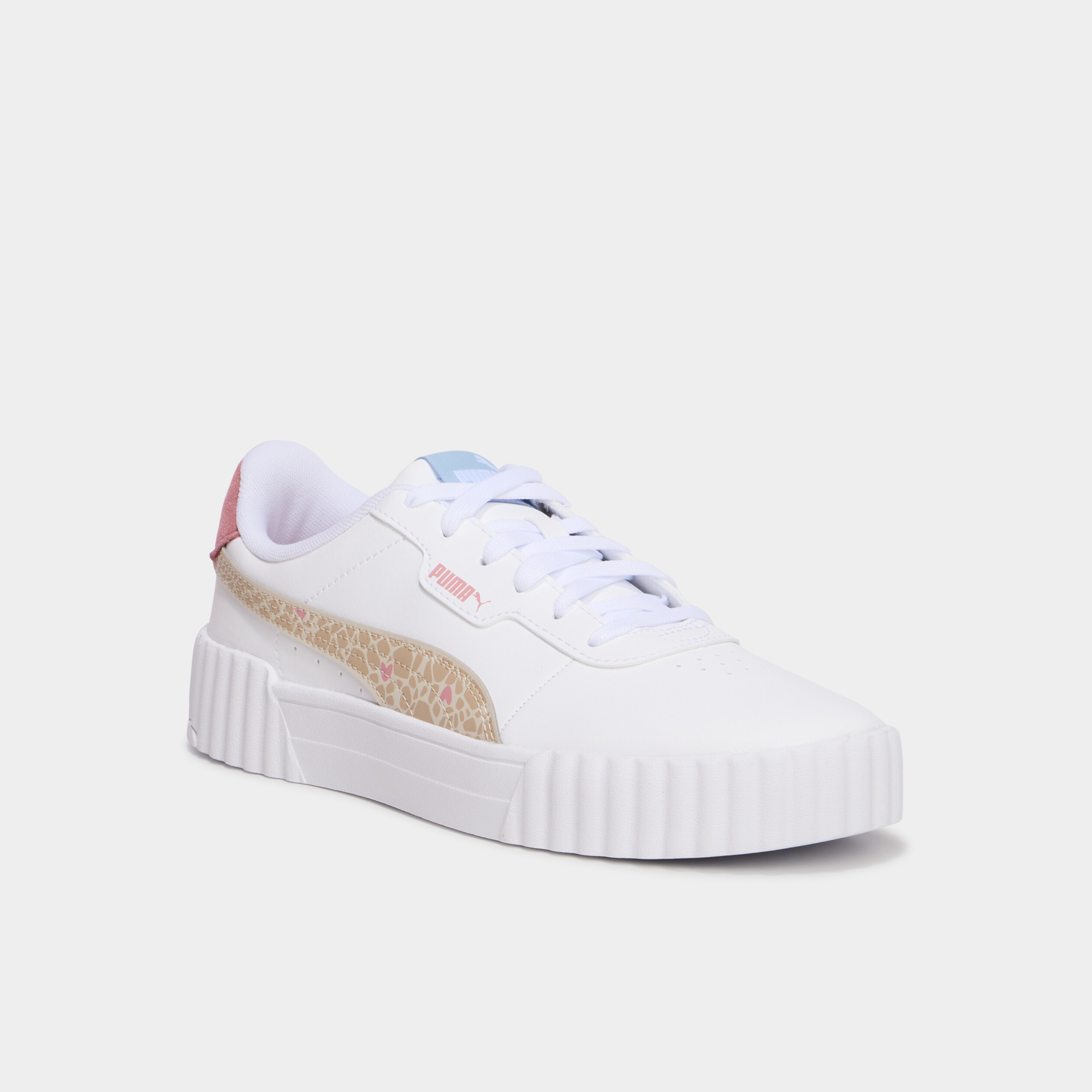 Baskets &agrave; lacets Puma Carina 3 sable fille