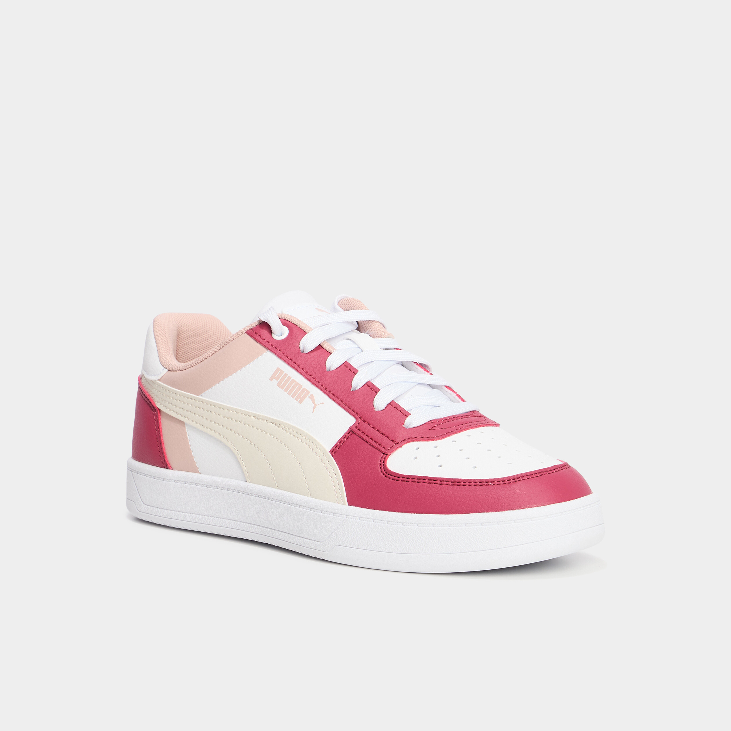 Tennis basses a lacets Puma Caven Bulk vieux rose fille La Halle