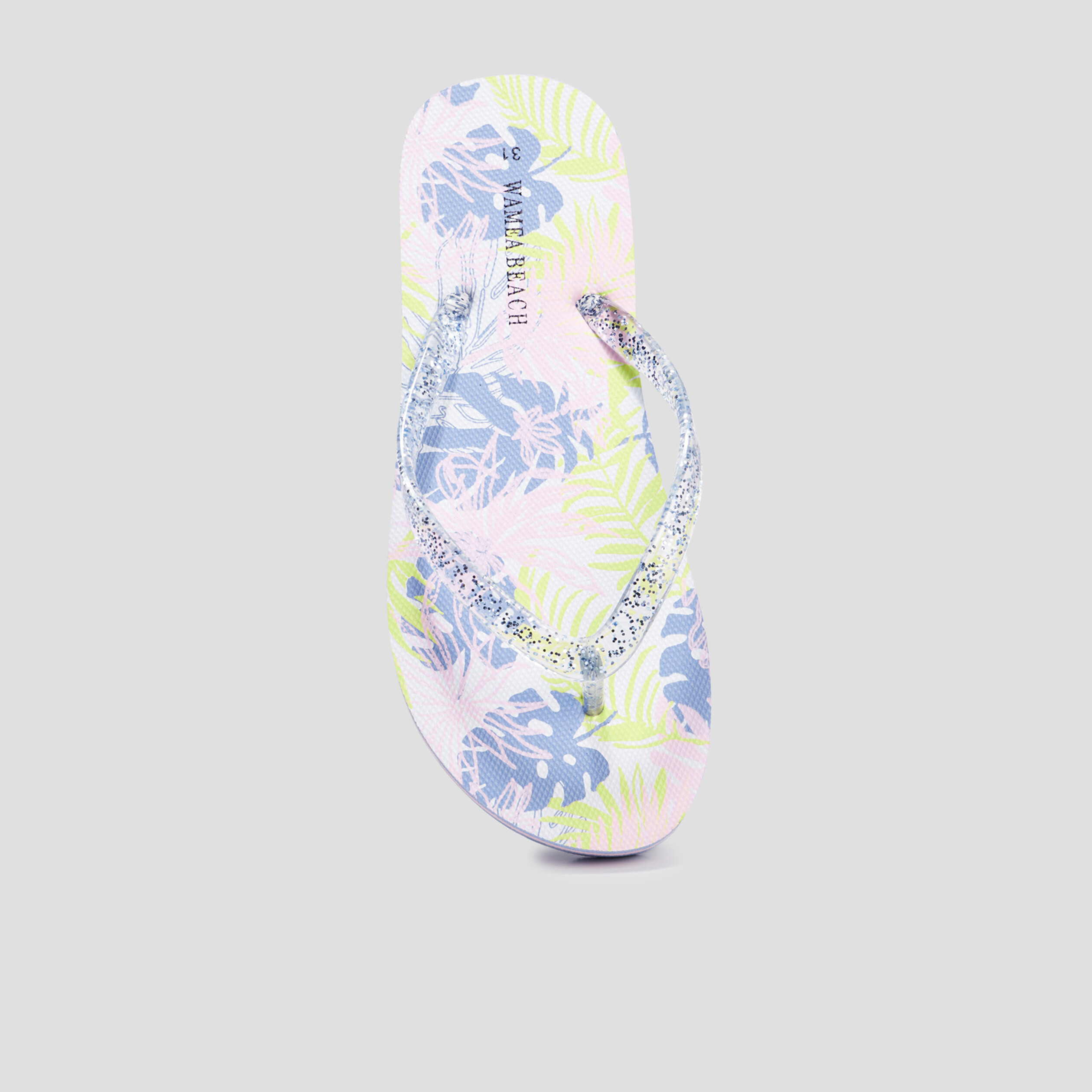 tongs details pailletes wamea beach multicolore fille Tongs détails pailletés Wamea Beach multicolore fille