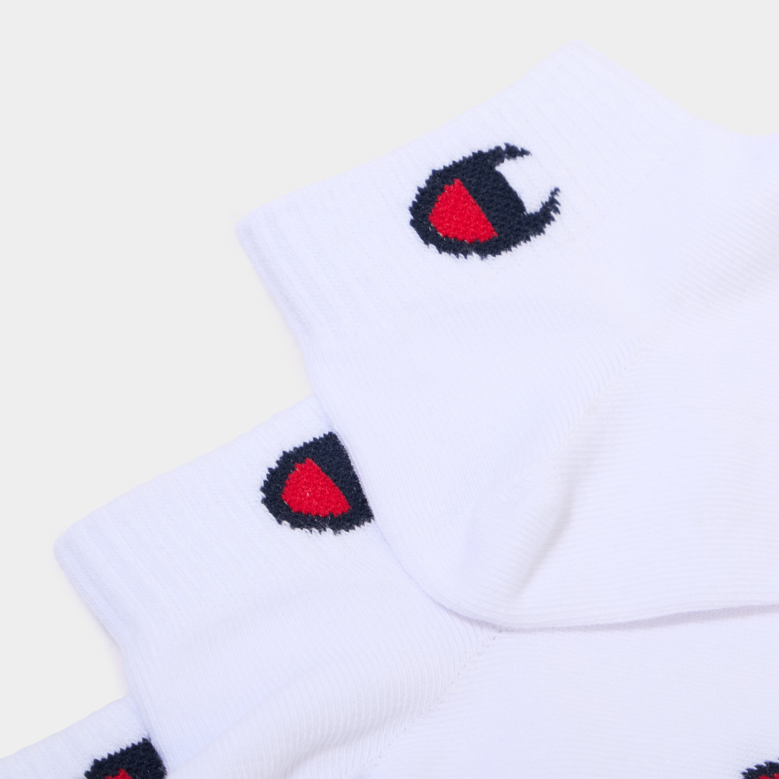 Lot 3 paires socquettes Champion blanc homme