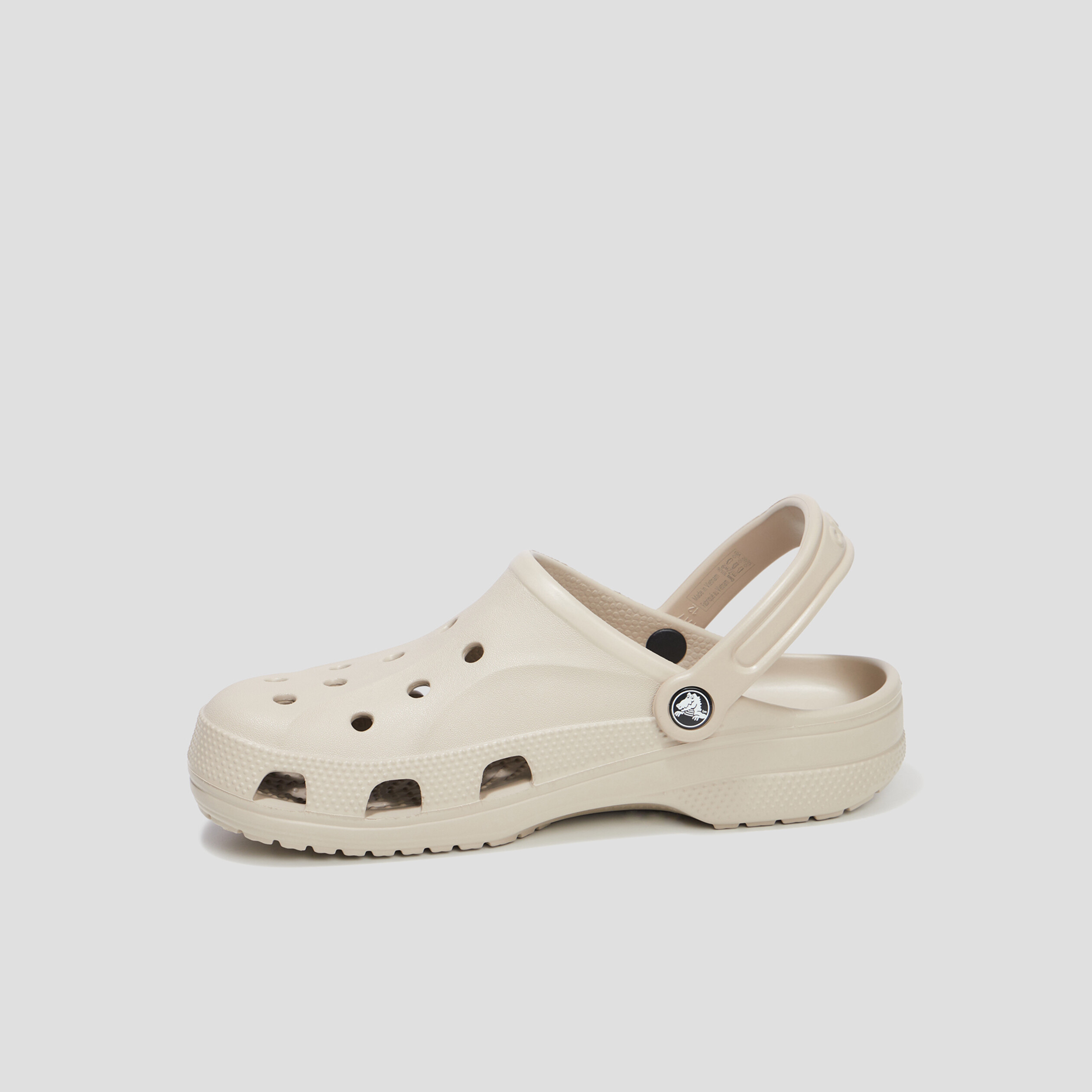 Sabots &agrave; bride ajour&eacute; Crocs sable femme