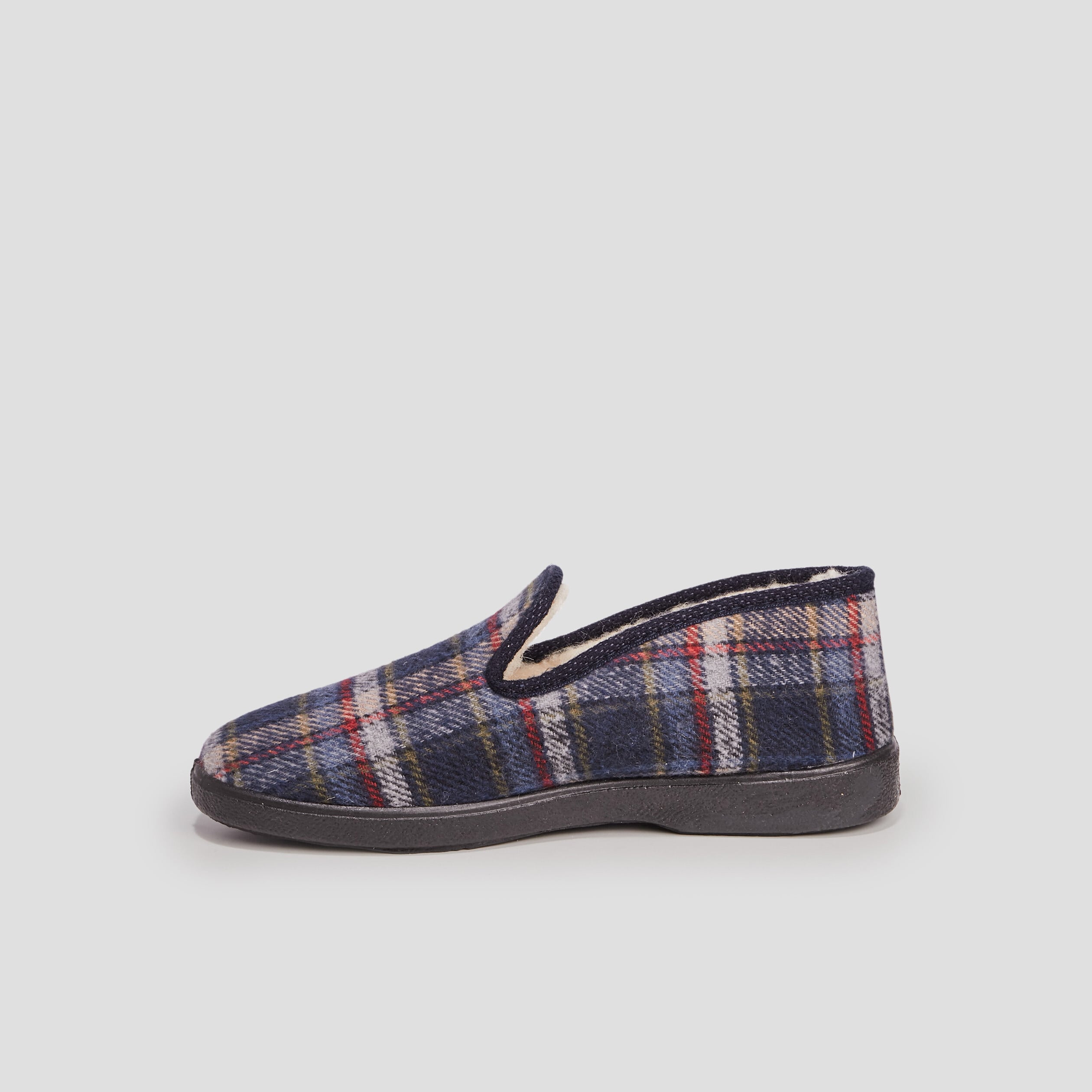 Chaussons bleu marine homme