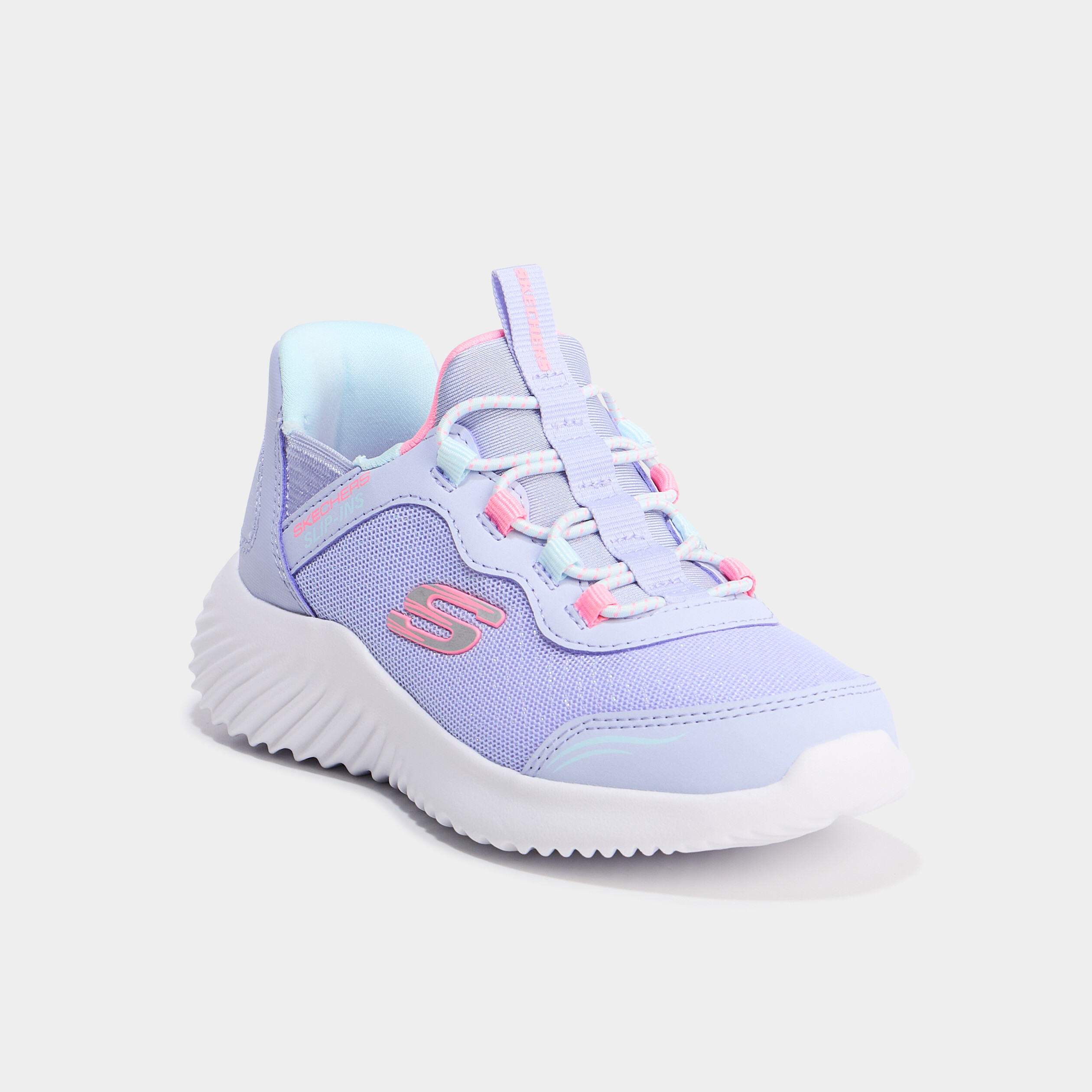 Baskets running Slip-ins &agrave; bout rond violet fille