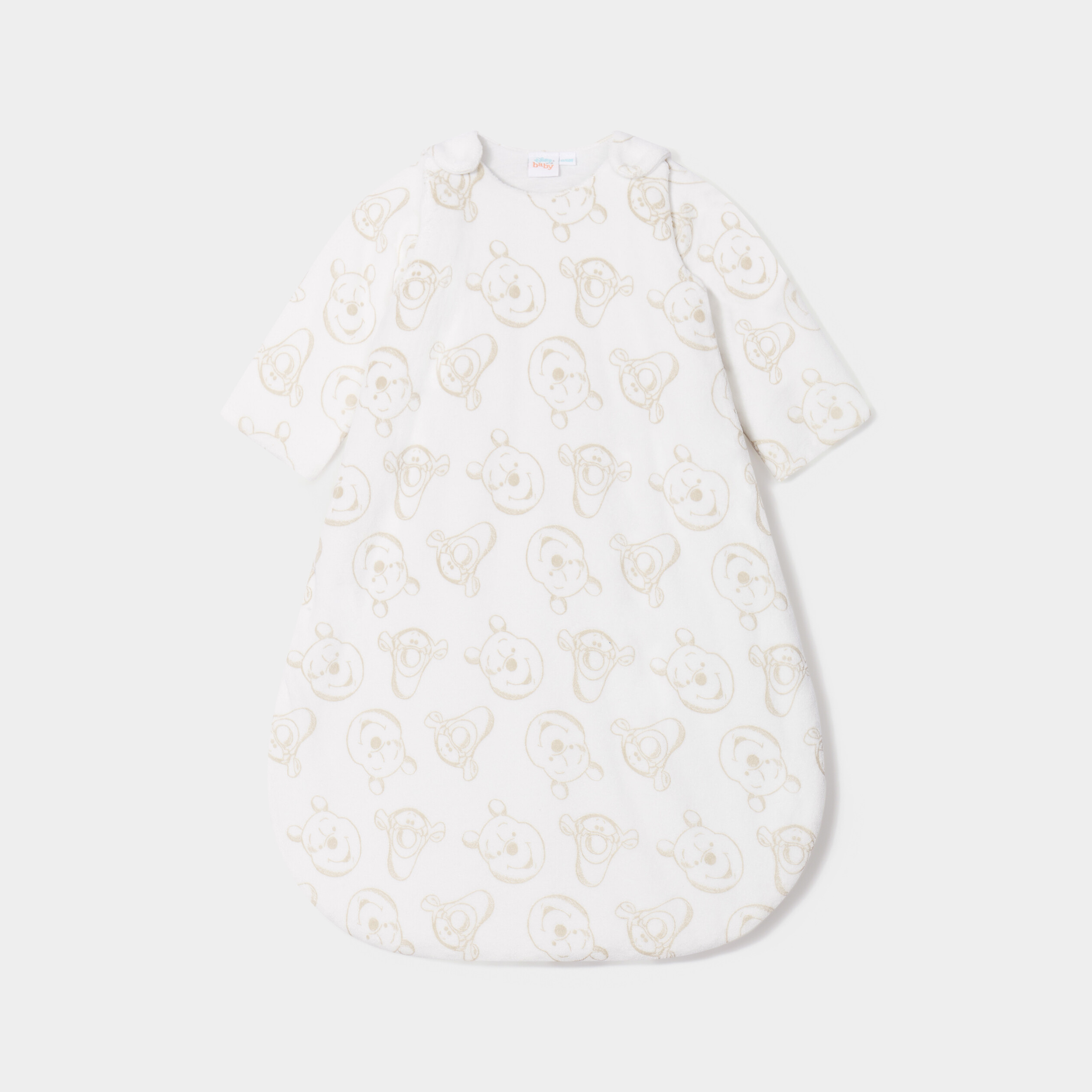 Gigoteuse en envelours Winnie l'ourson blanc bébé