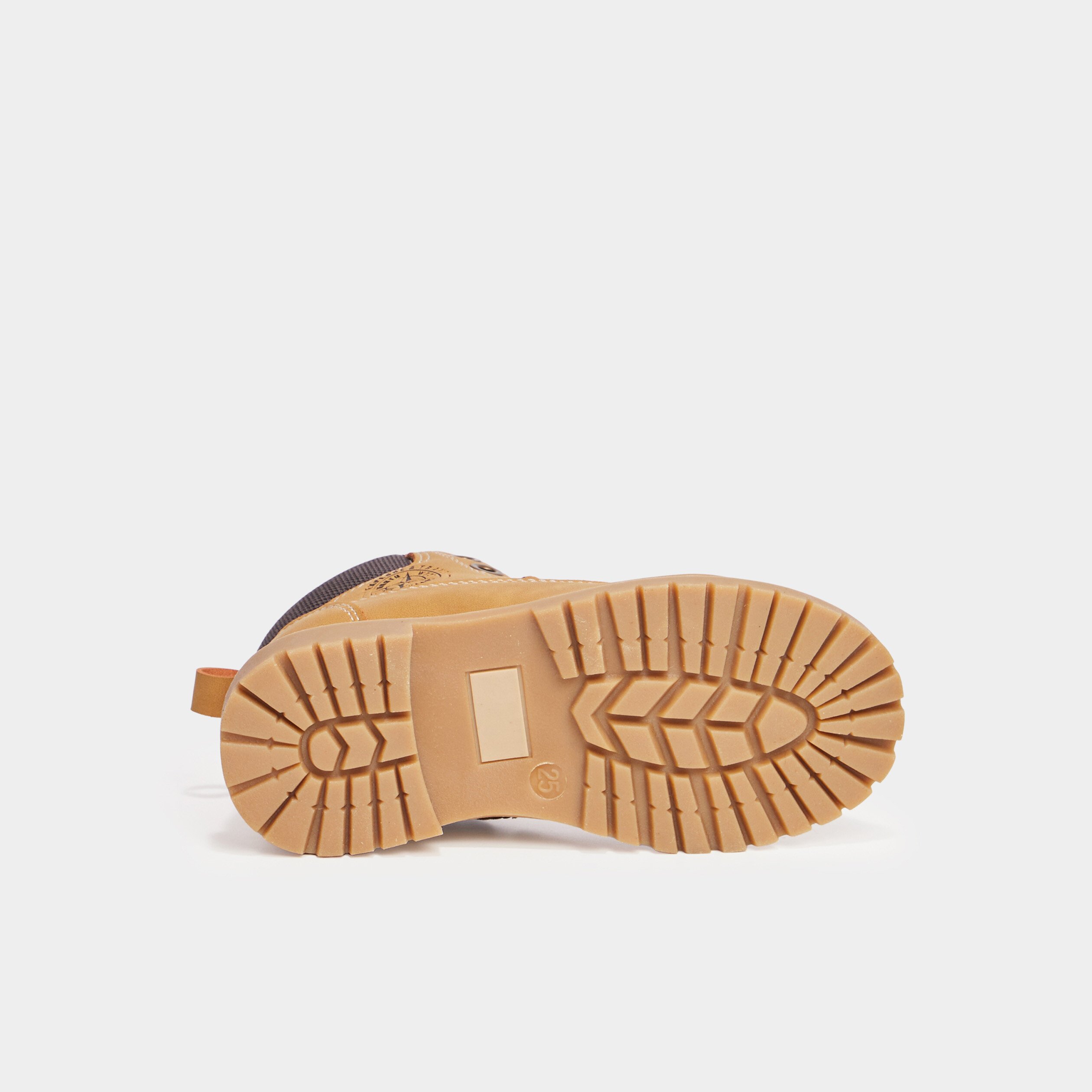 bottines zippees trappeur camel garcon Bottines zippées Trappeur camel garçon