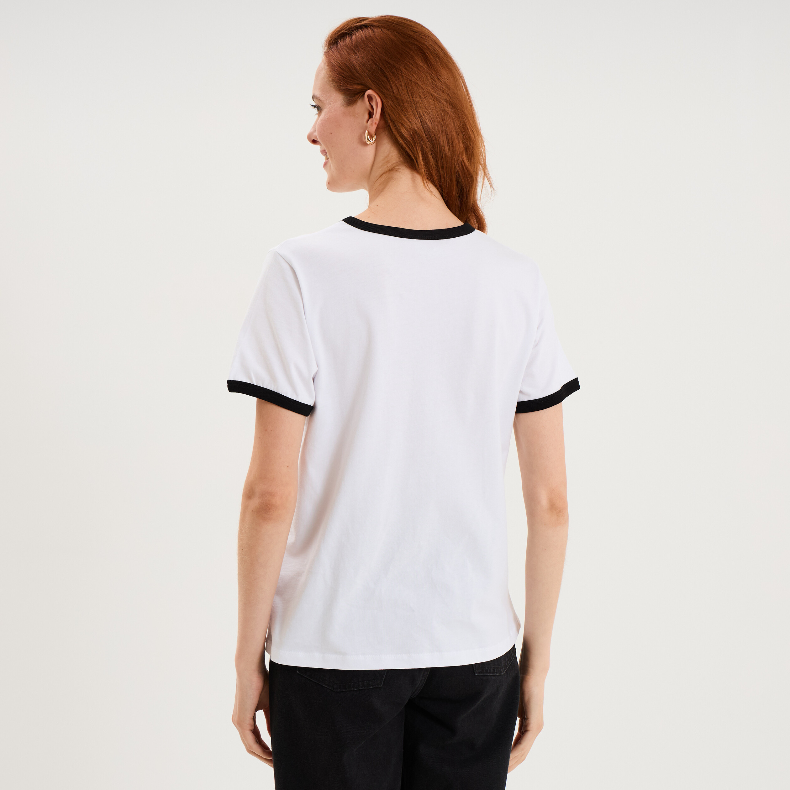 T-shirt coton Le diable en Prada blanc femme