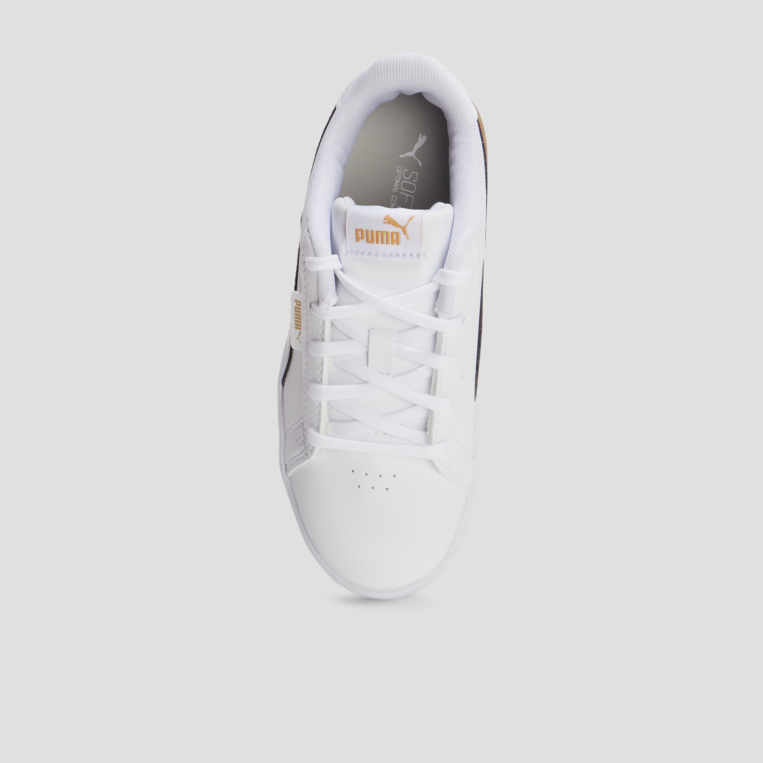 Tennis à lacets Puma Jada Olympic blanc fille