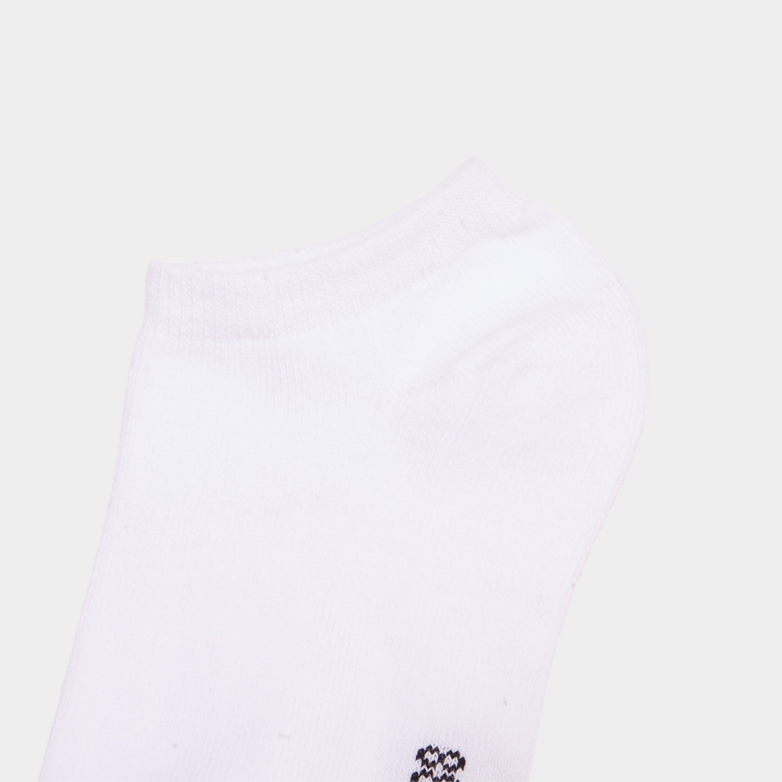 Lot 5 paires chaussettes invisibles blanc mixte
