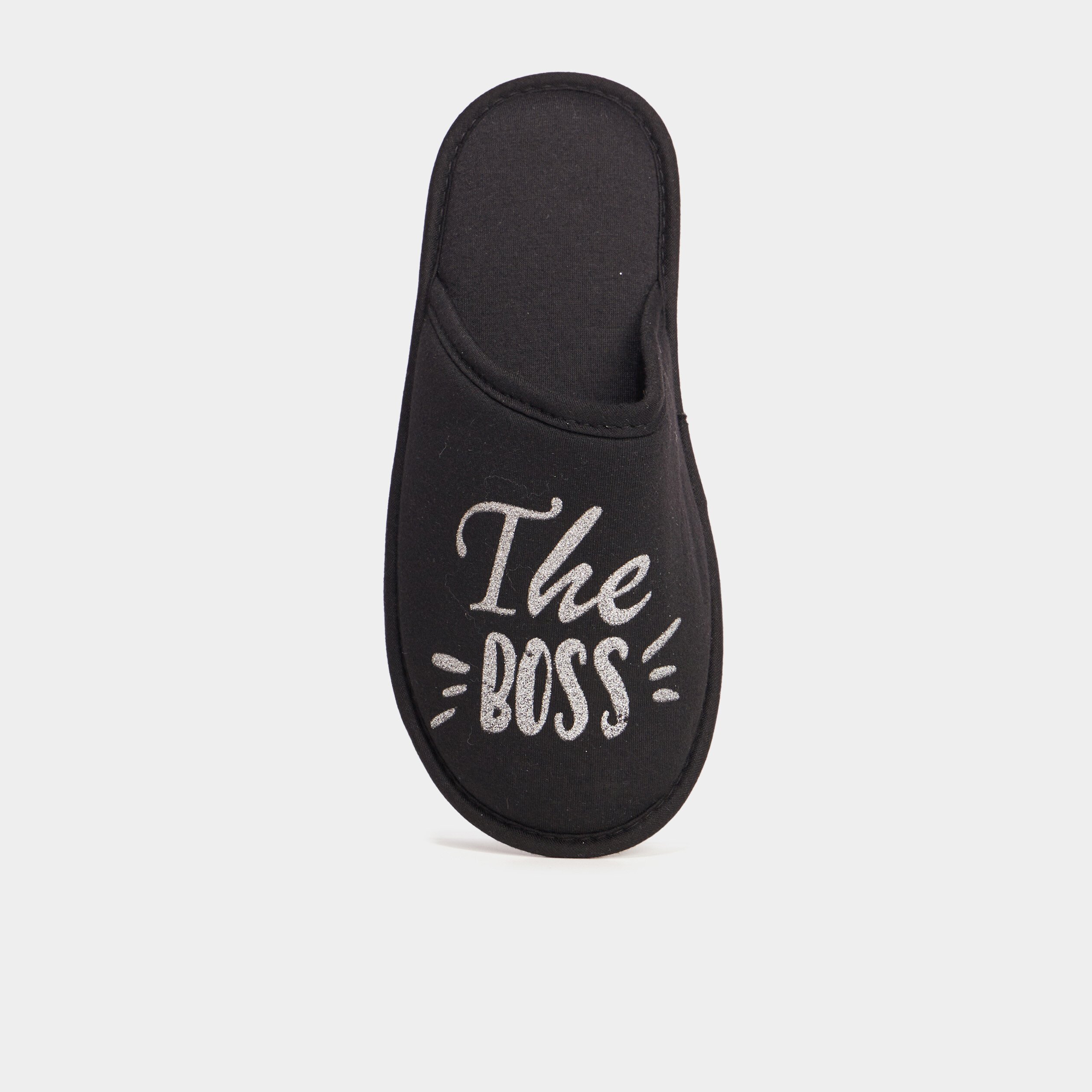 chaussons mules noir femme Chaussons mules noir femme