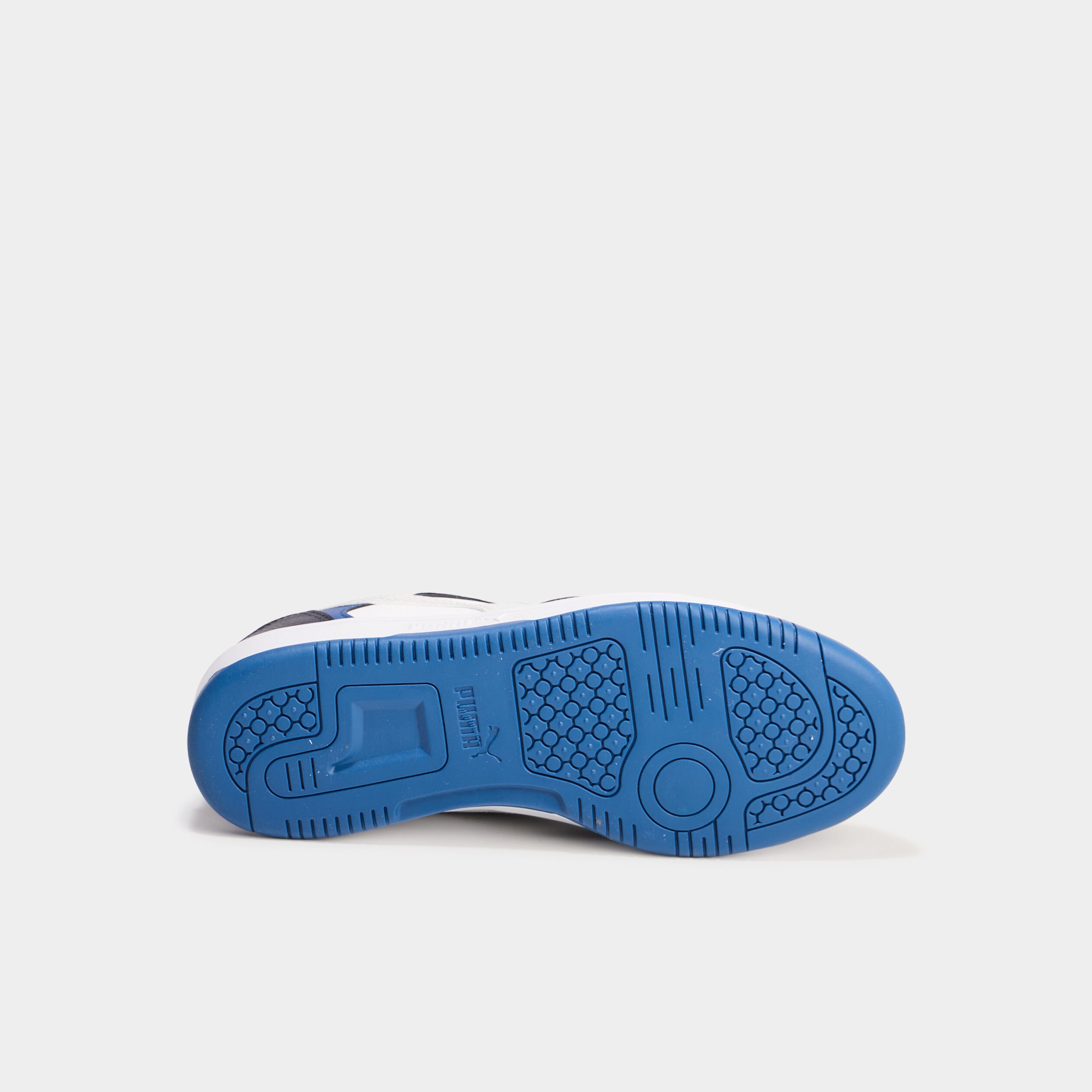 Tennis basses &agrave; lacets Puma Rebound V6 bleu fonc&eacute; gar&ccedil;on