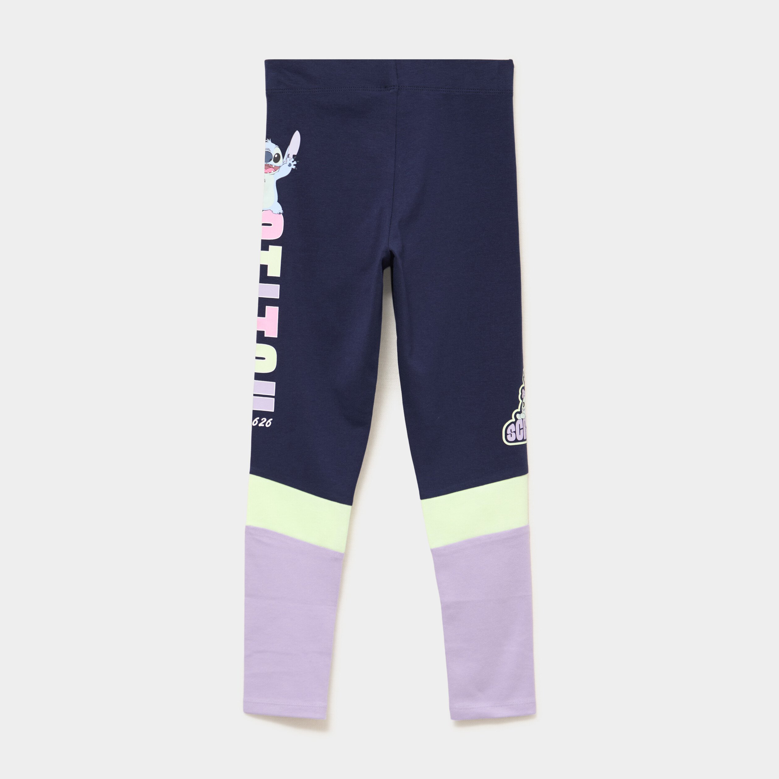 Legging Stitch multicolore fille