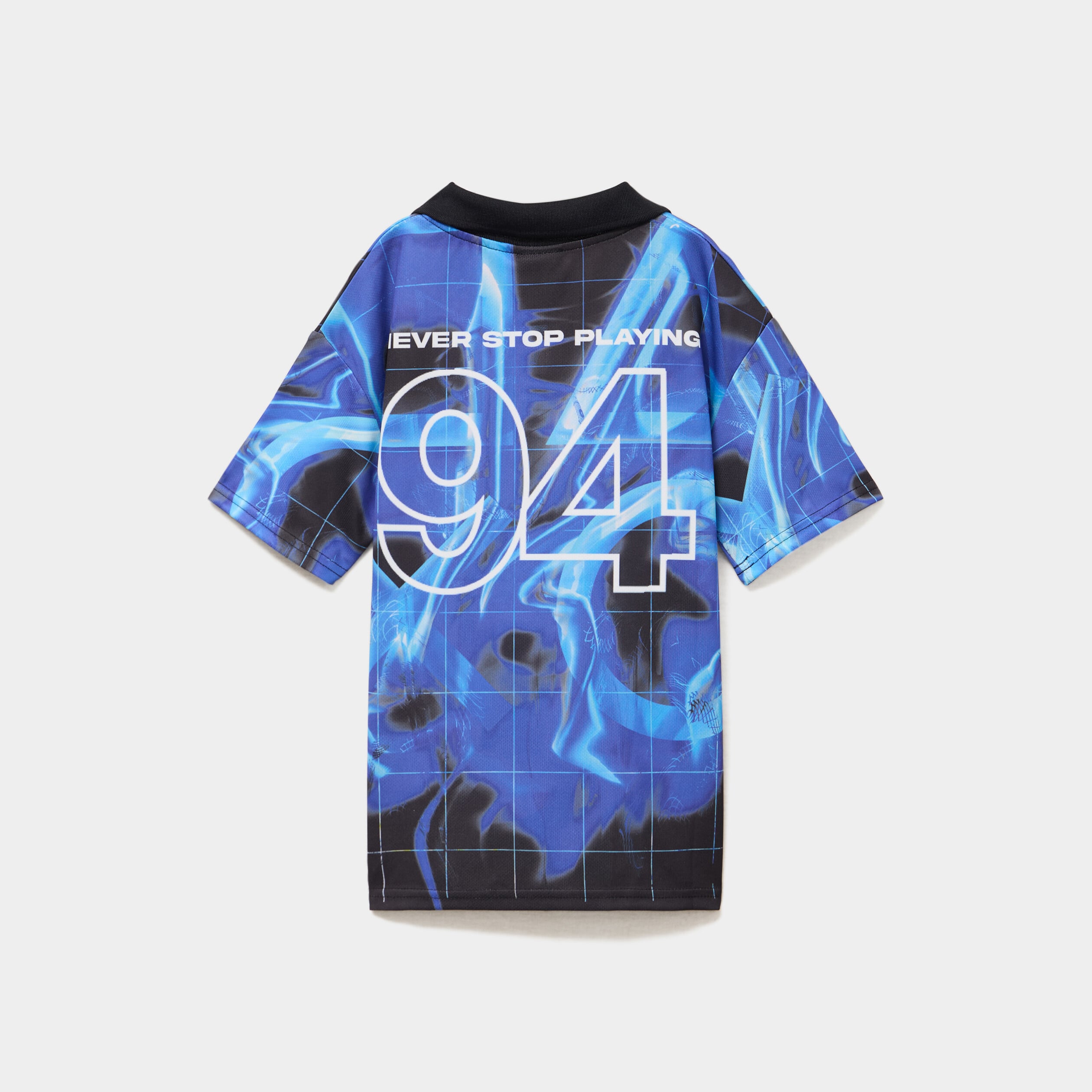 T-shirt col polo Playstation bleu gar&ccedil;on