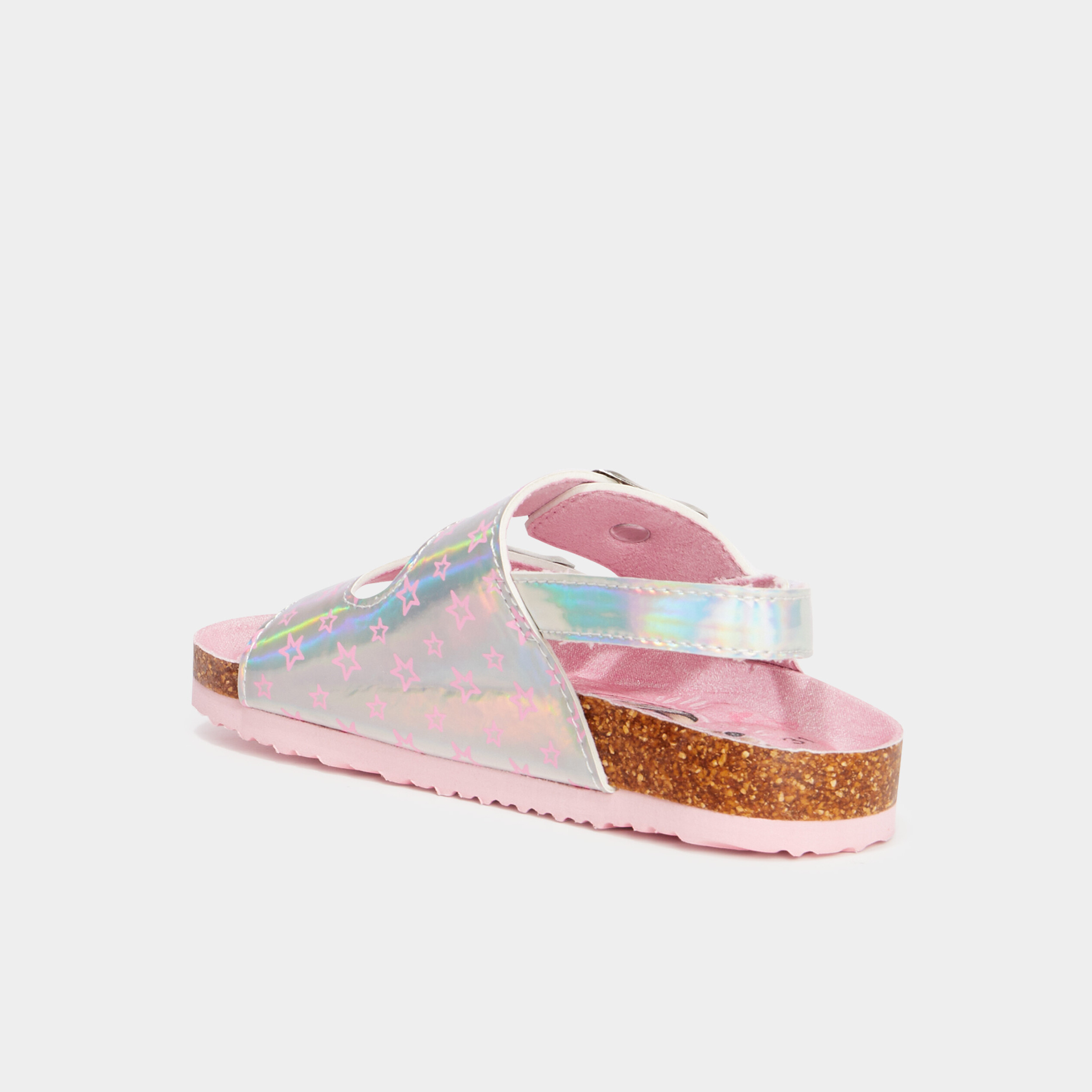 sandales holographiques barbie rose fille Sandales holographiques Barbie rose fille
