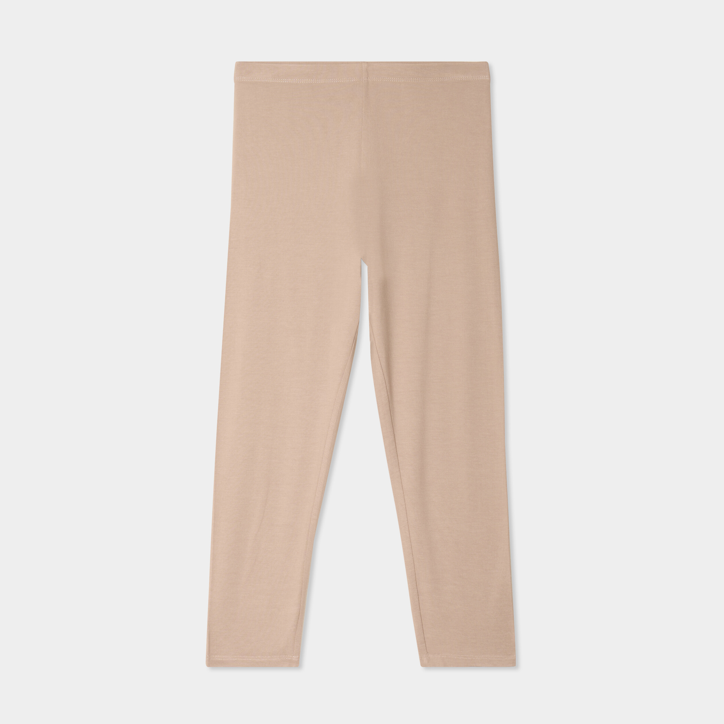 Legging &eacute;lastiqu&eacute; 7/8&egrave;me sable femme