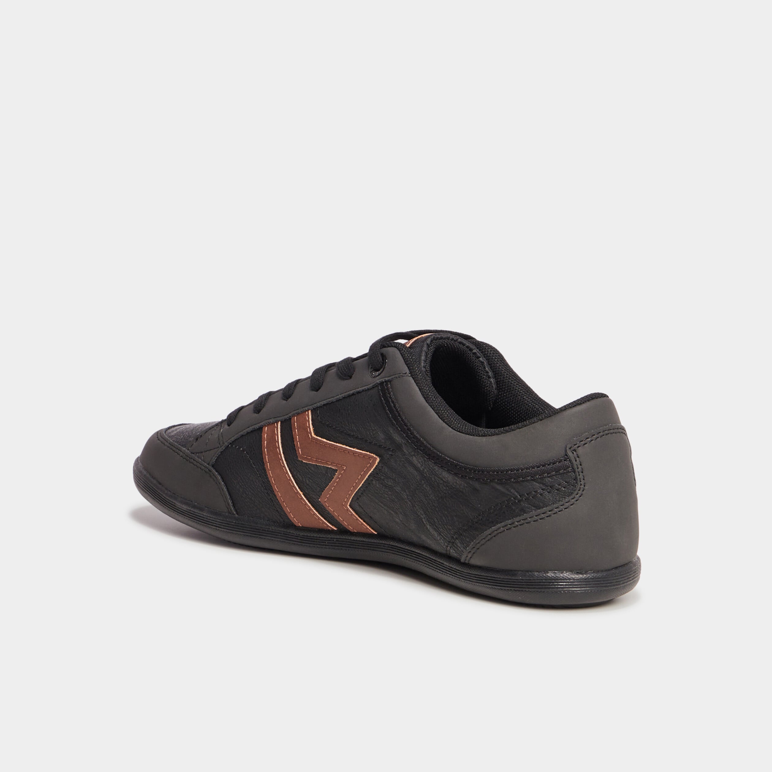 Tennis basses &agrave; lacets noir homme