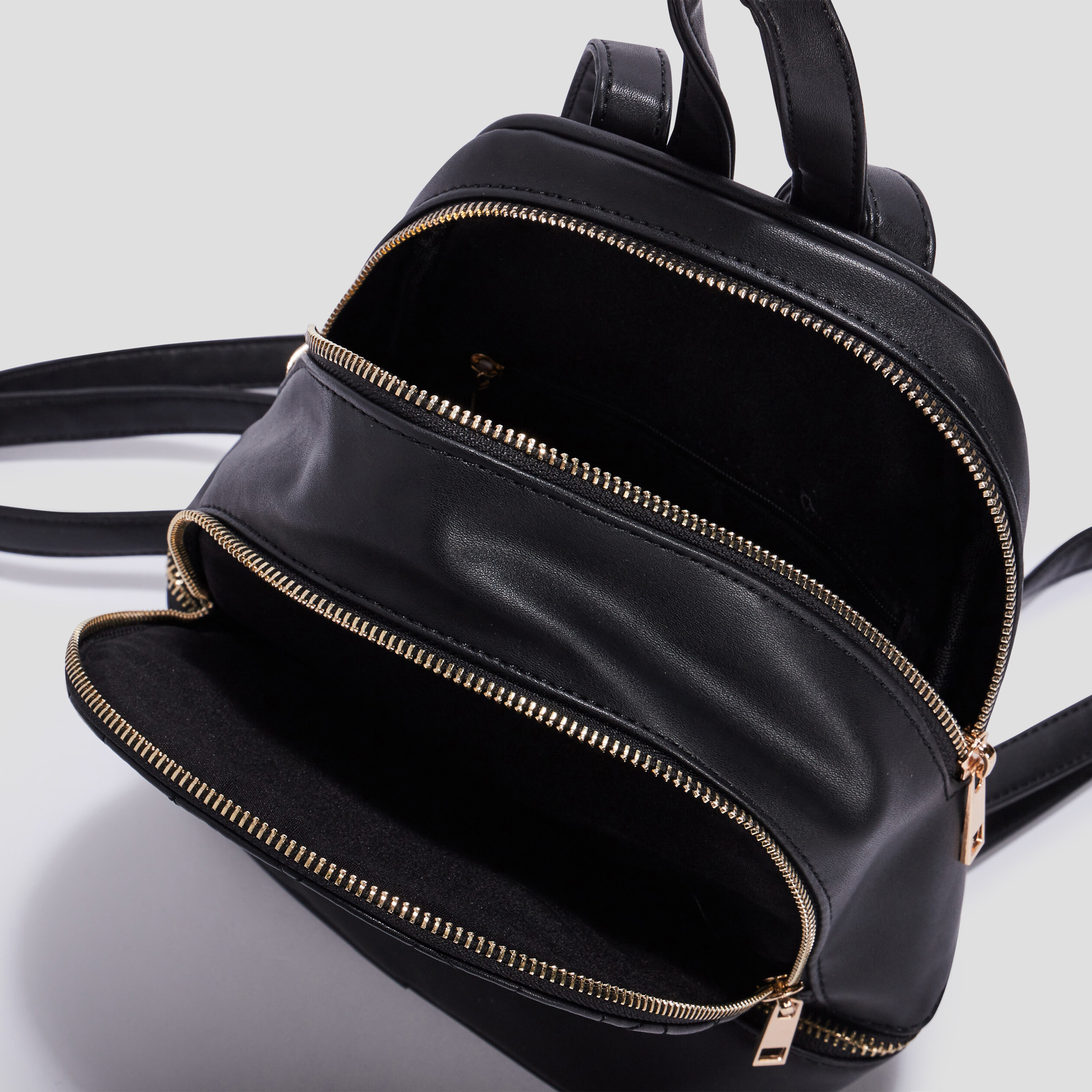 sac a dos matelasse noir femme Sac à dos matelassé noir femme