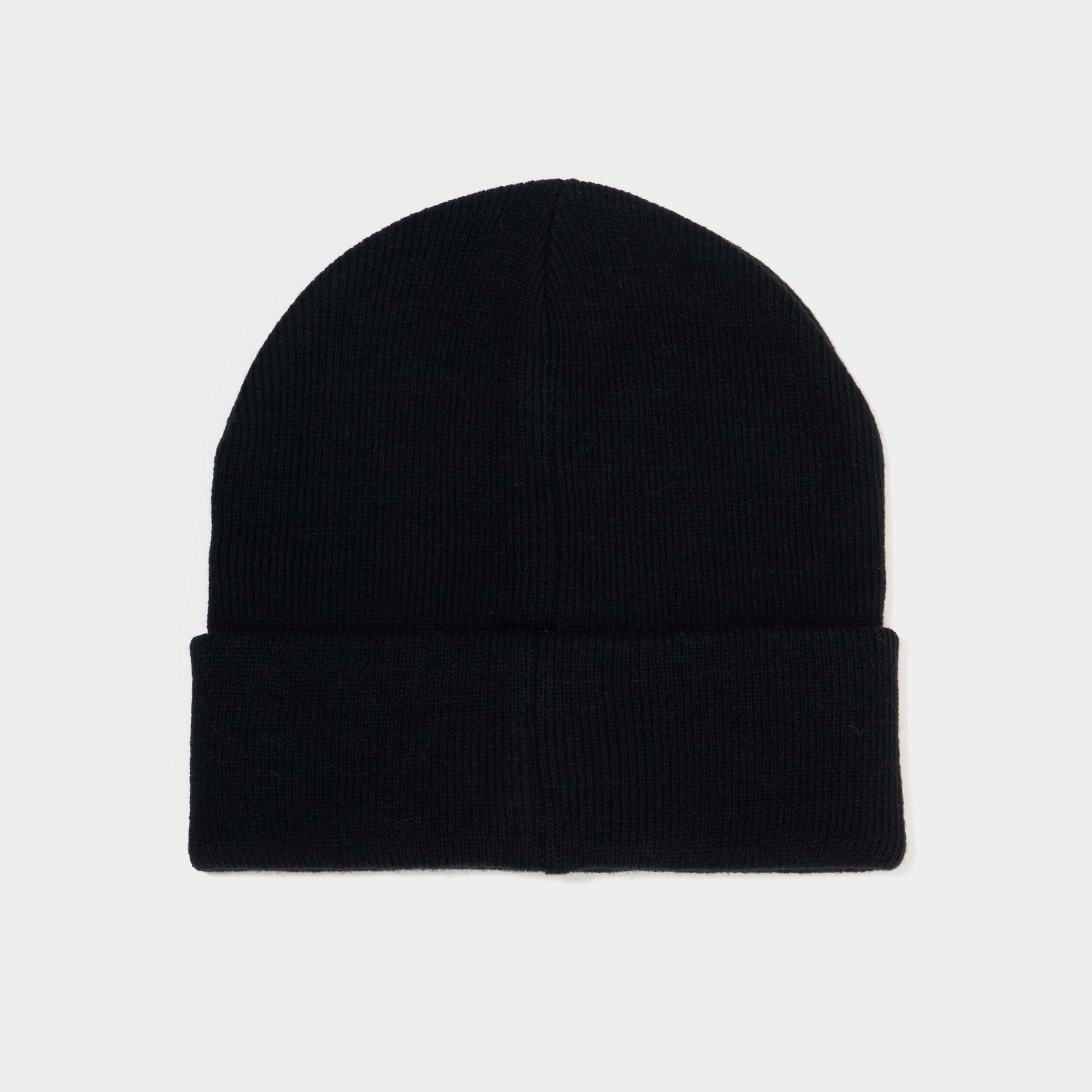 Bonnet lettres brod&eacute;es noir homme