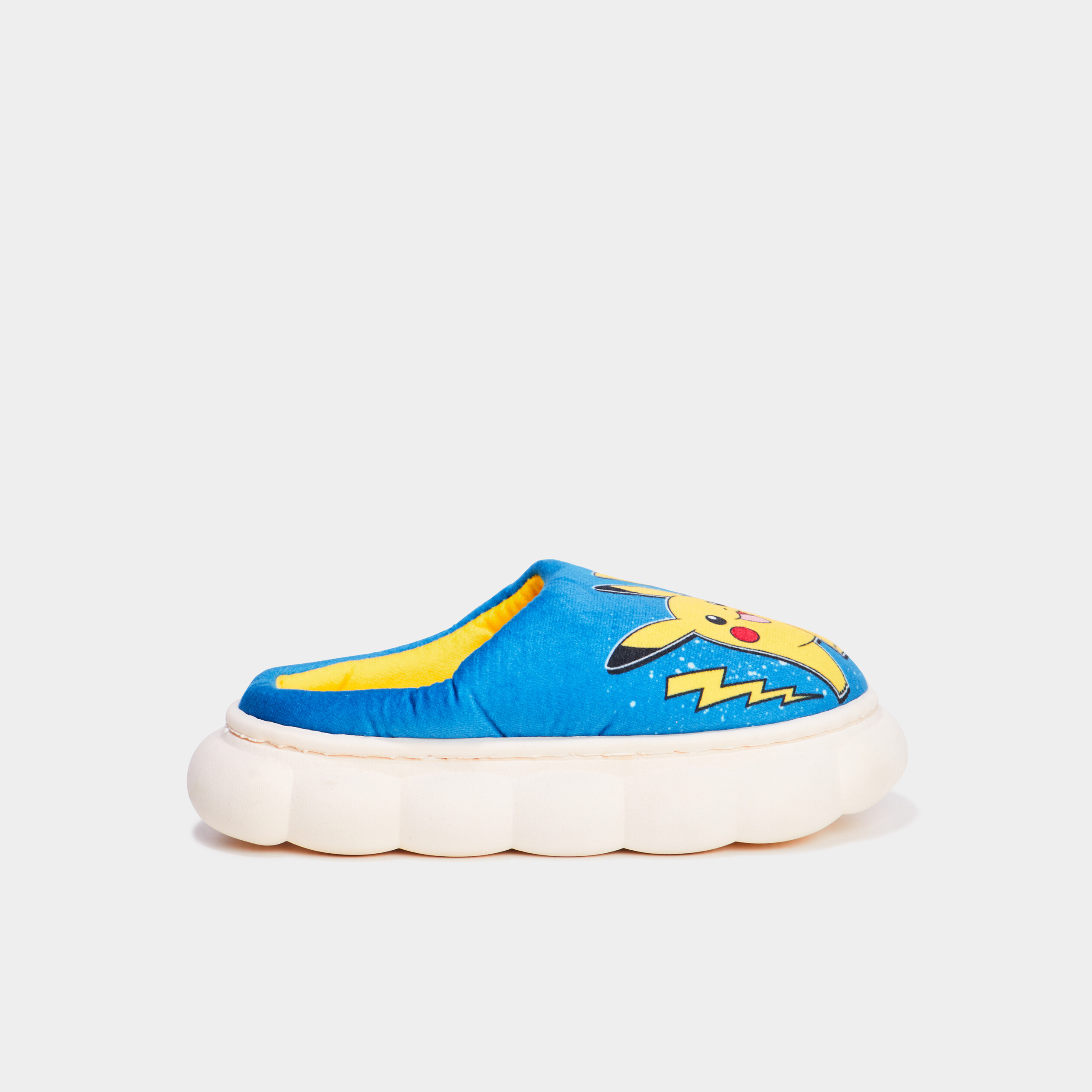 chaussons mules pokemon pikachu bleu garcon Chaussons mules Pokémon Pikachu bleu garçon