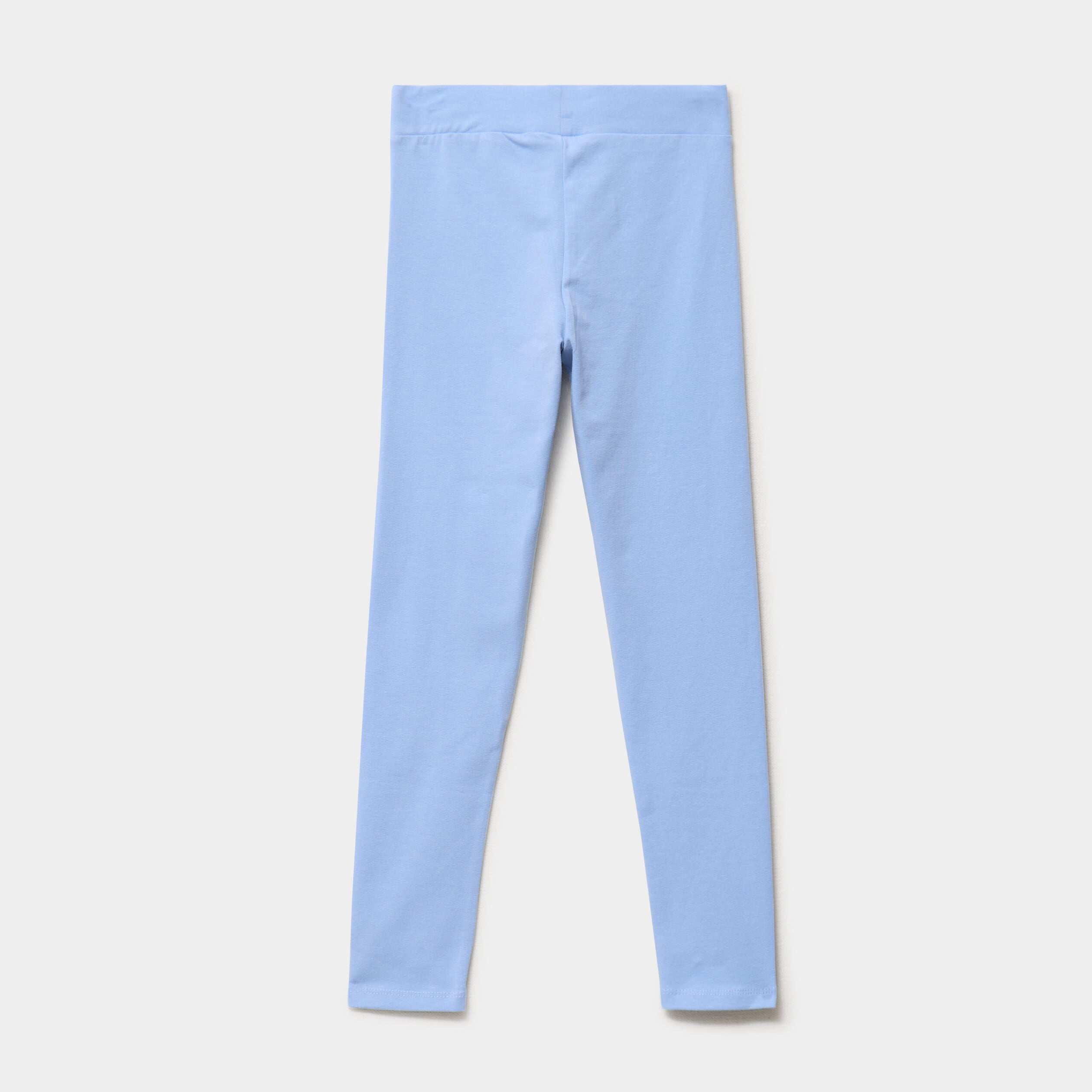 Legging coton Reine des neiges bleu ciel fille