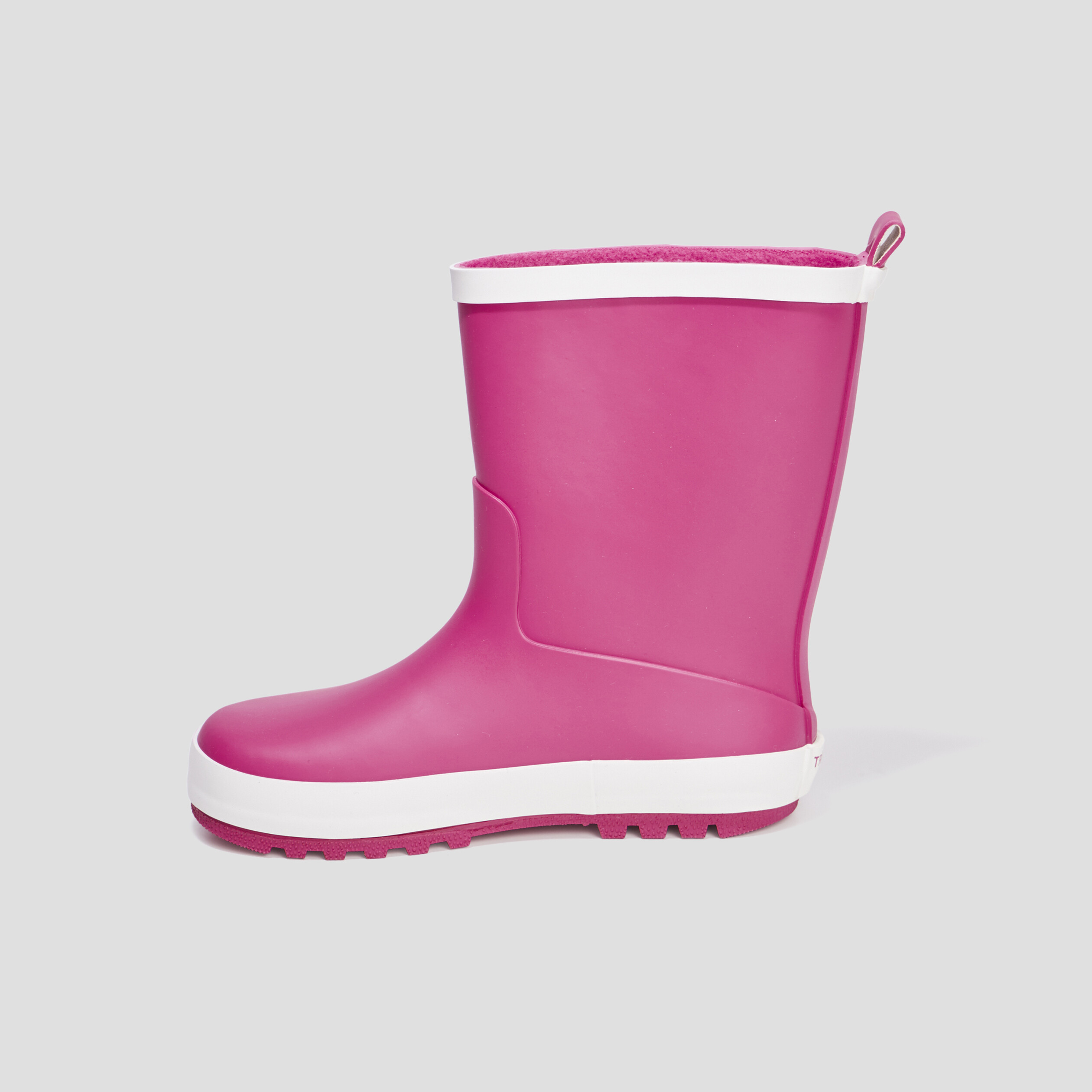 Bottes de pluie Trappeur rose fille La Halle