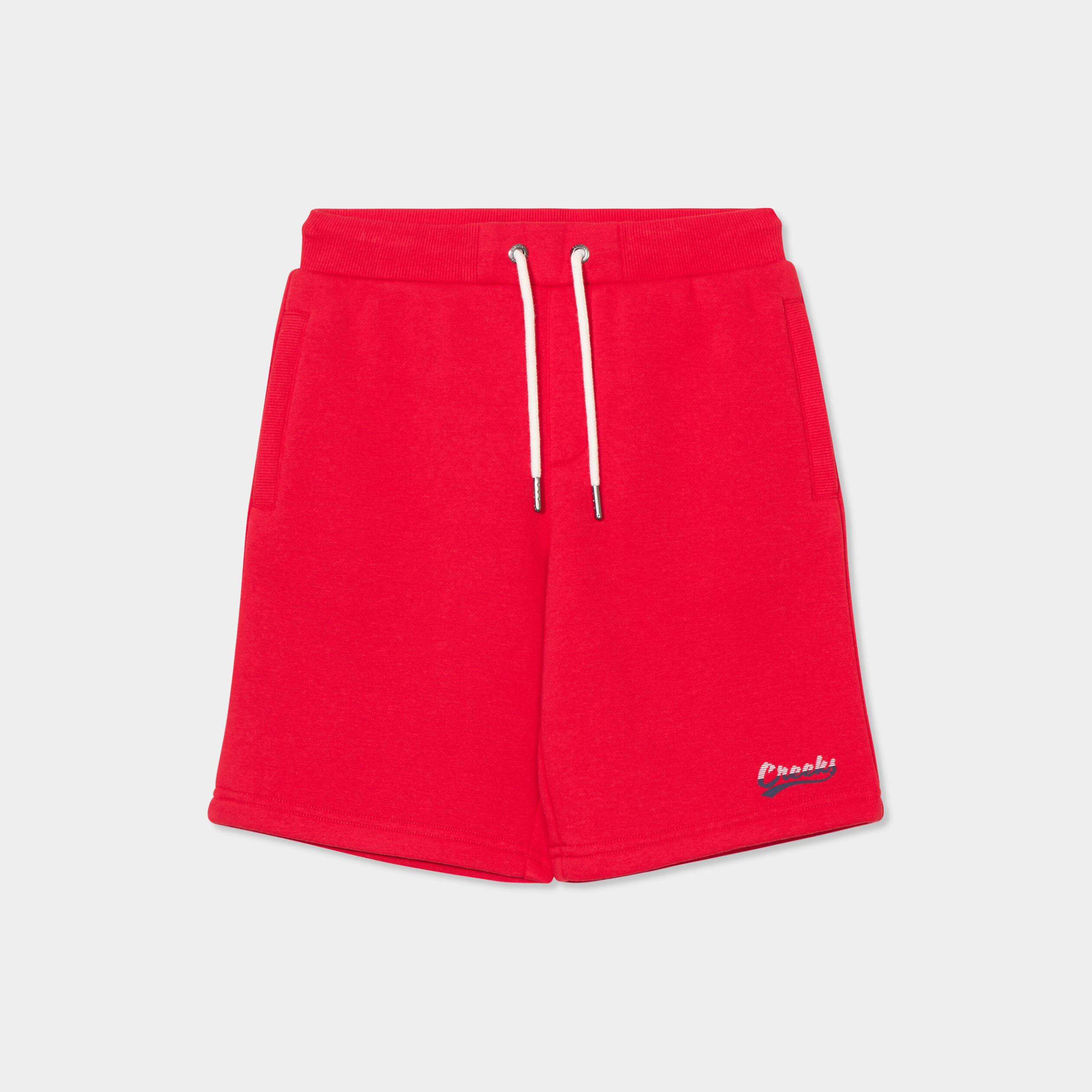 Short de jogging regular rouge gar&ccedil;on