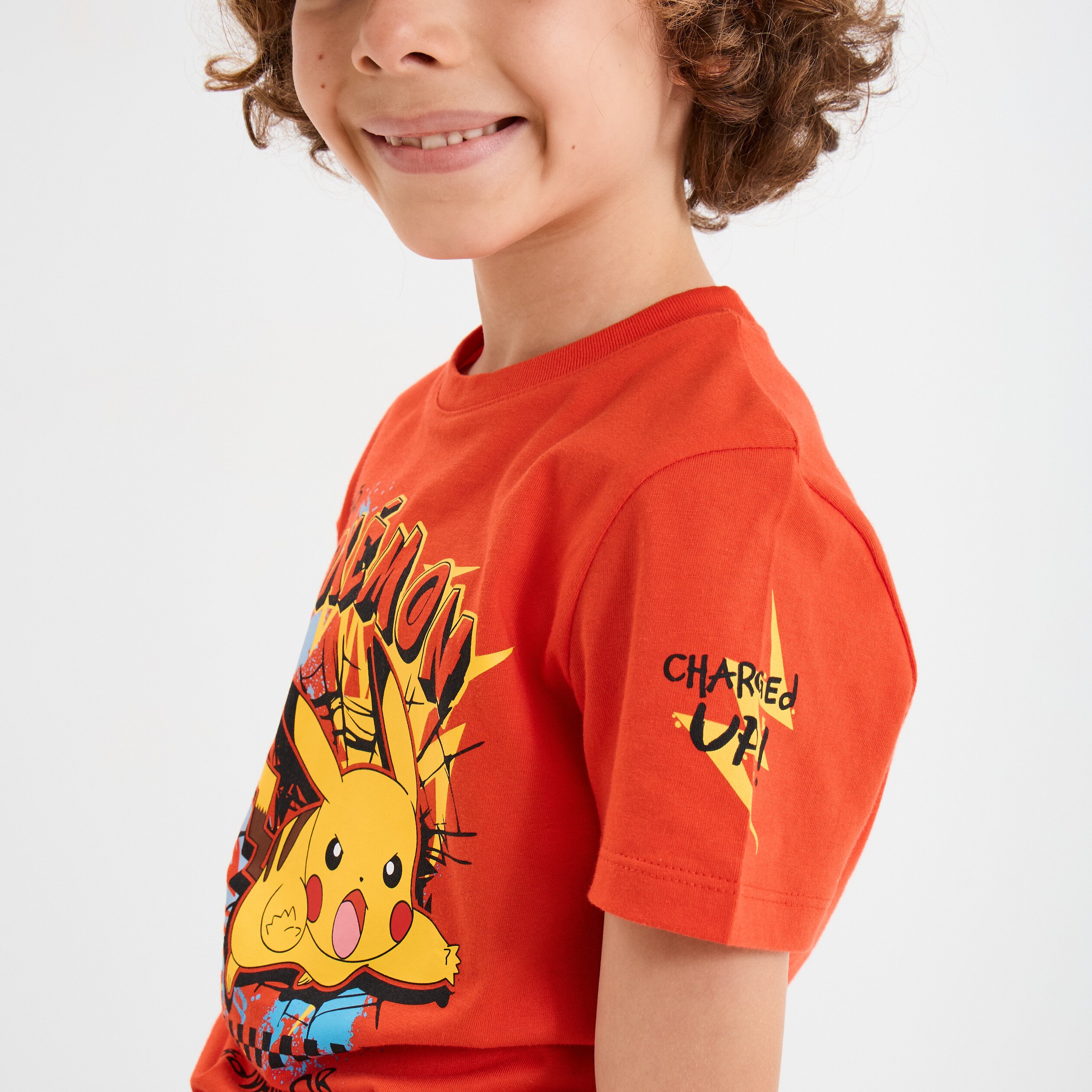 Ensemble 2 pièces coton Pokémon Pikachu multicolore garçon
