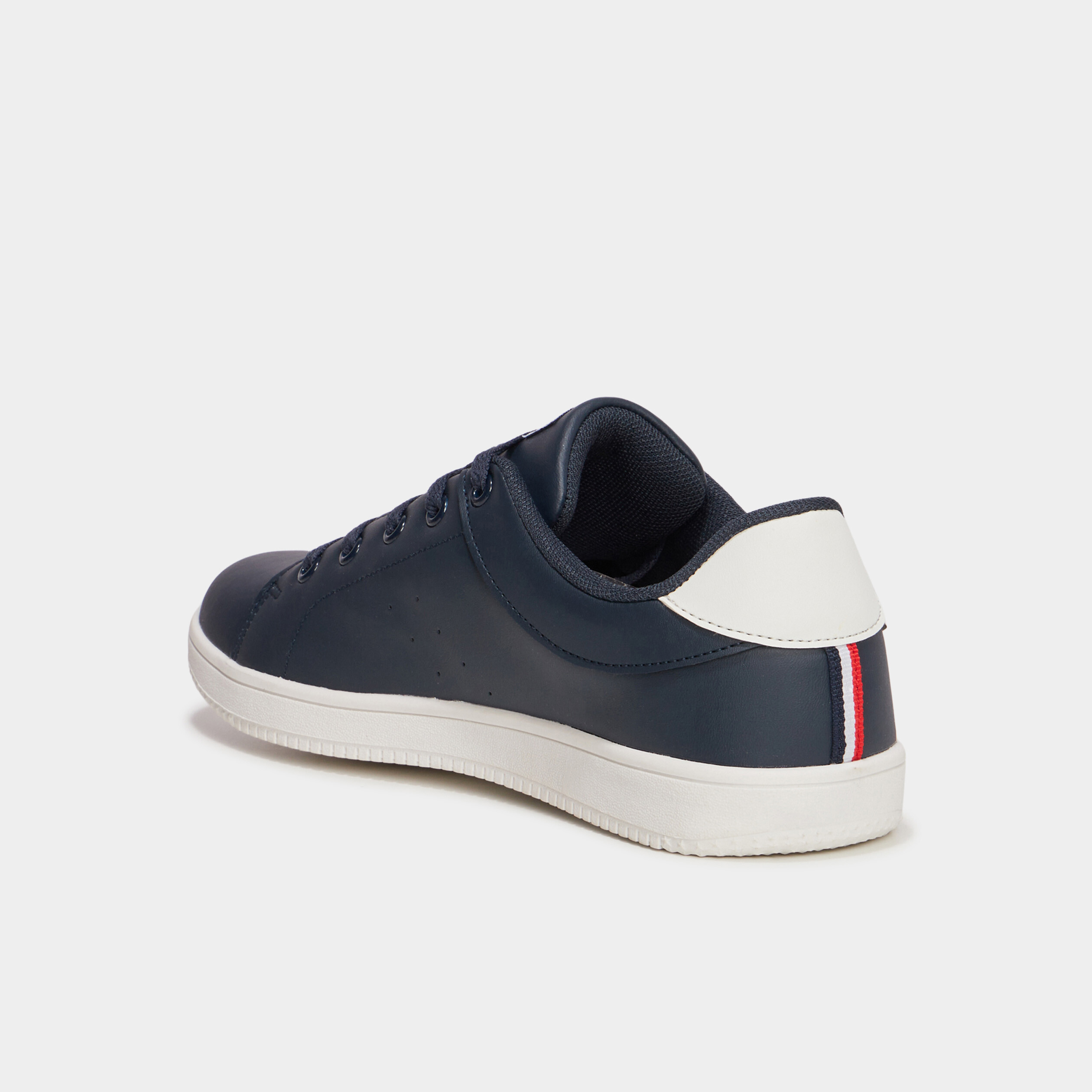 Baskets avec bout rond bleu gar&ccedil;on
