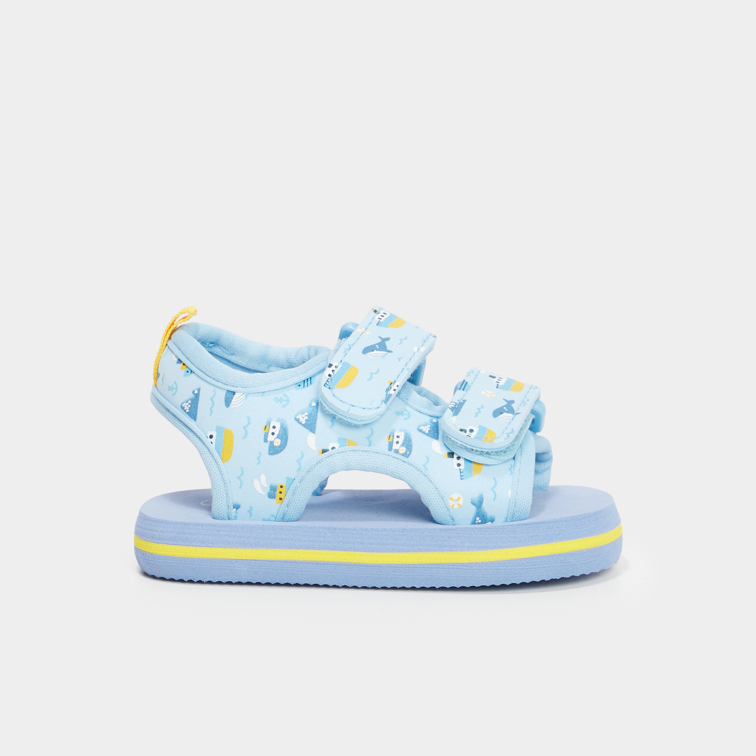 Sandales à scratchs multicolore bébé garçon