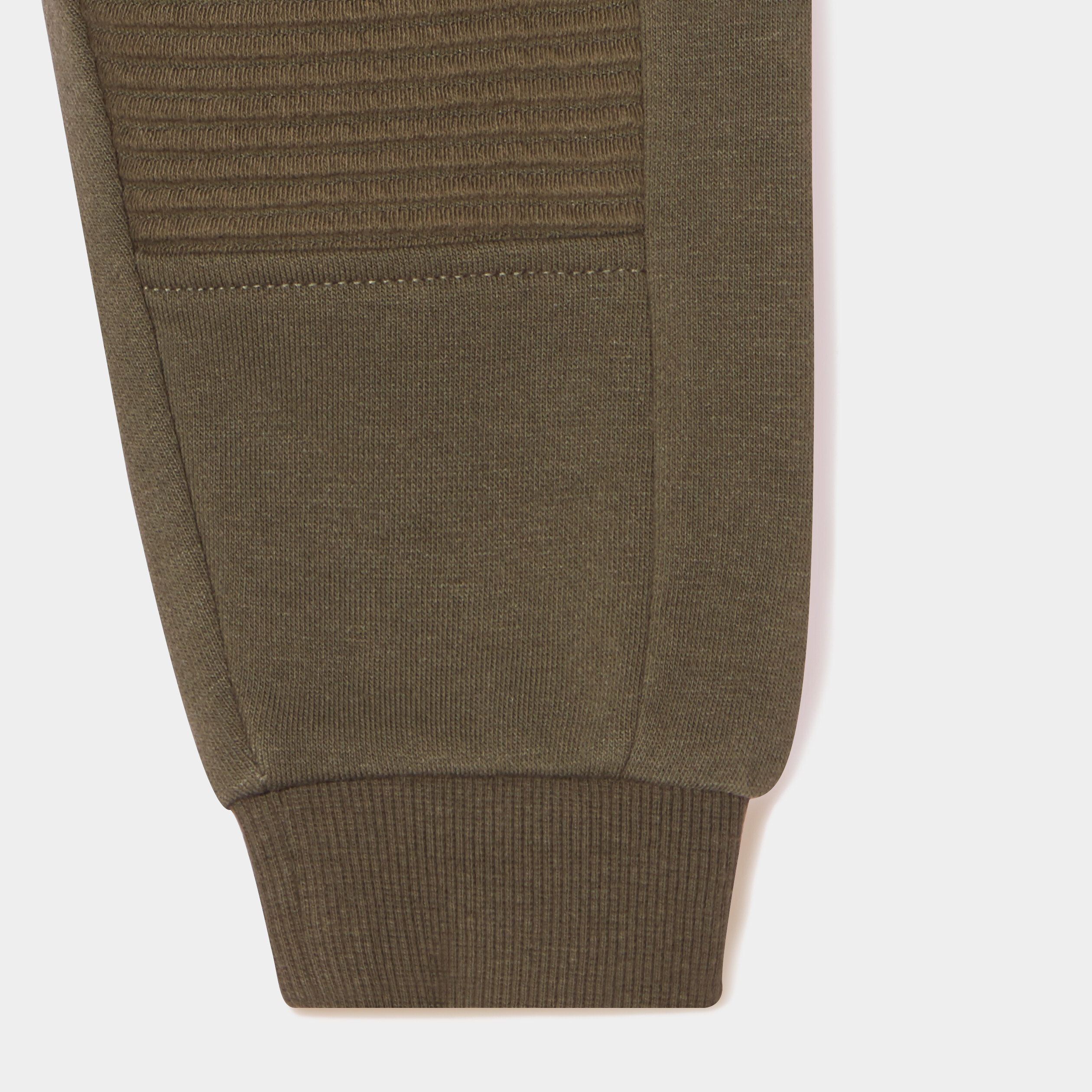 jogging molleton taille elastiquee vert kaki bebeg Jogging molleton taille élastiquée vert kaki bébé garçon
