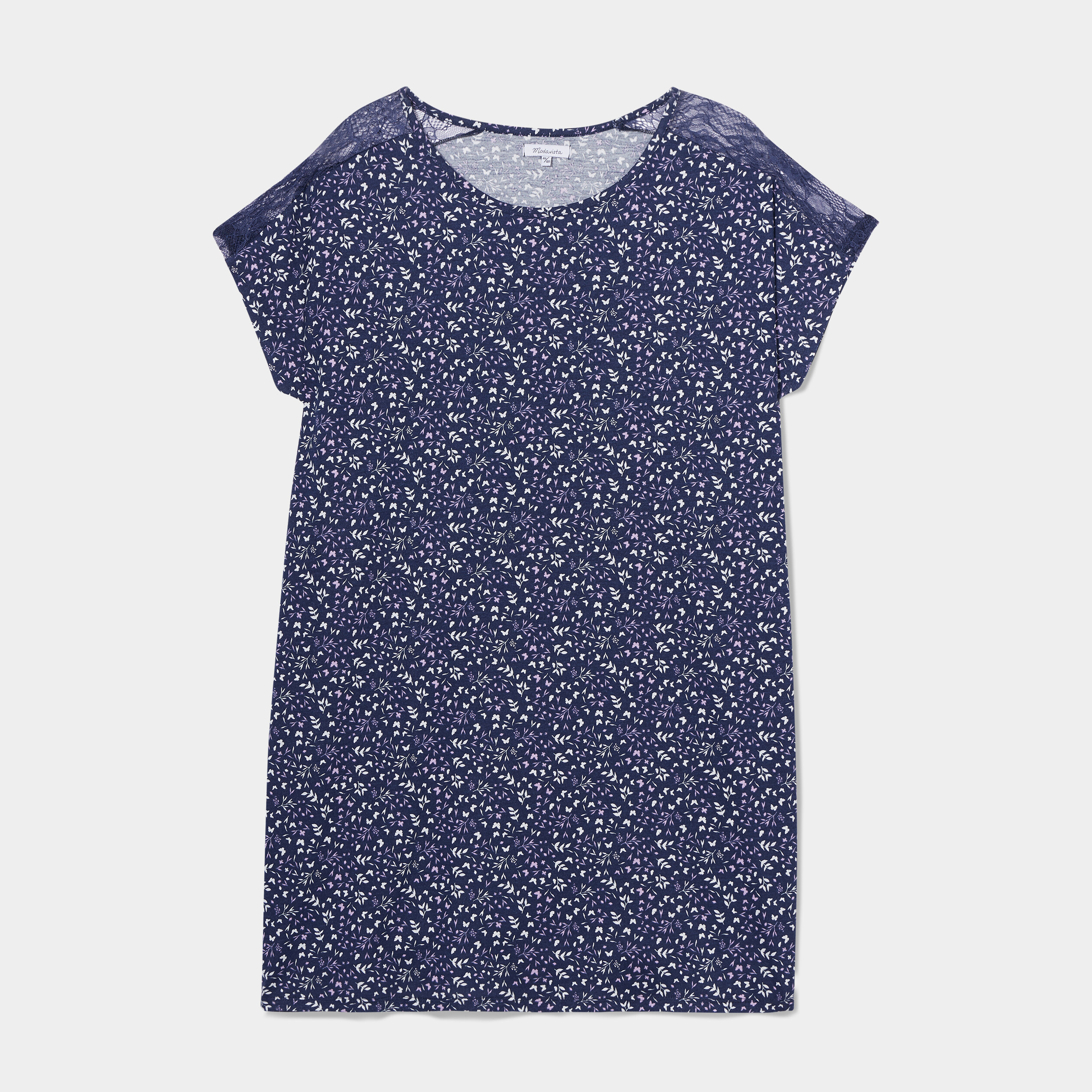 chemise de nuit grande taille parme femmegt Chemise de nuit grande taille parme femme grande taille