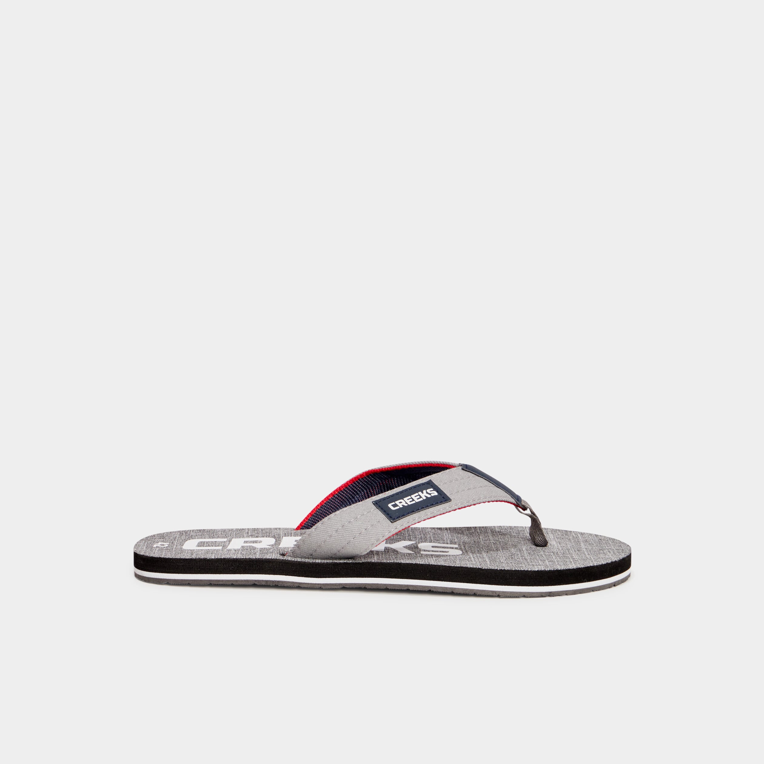 Tongs de plage gris homme
