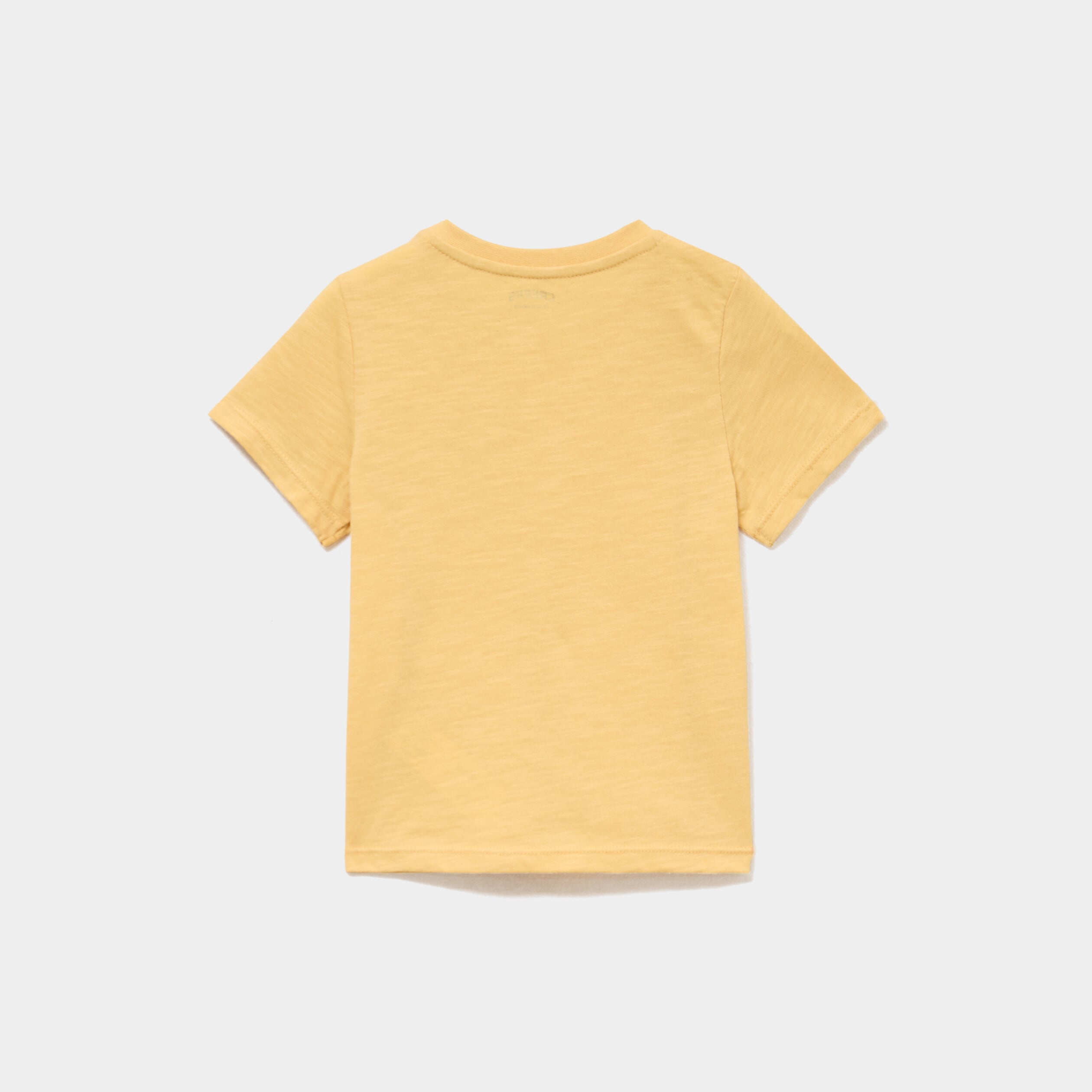 Ensemble t-shirt et pantalon coton jaune b&eacute;b&eacute; gar&ccedil;on
