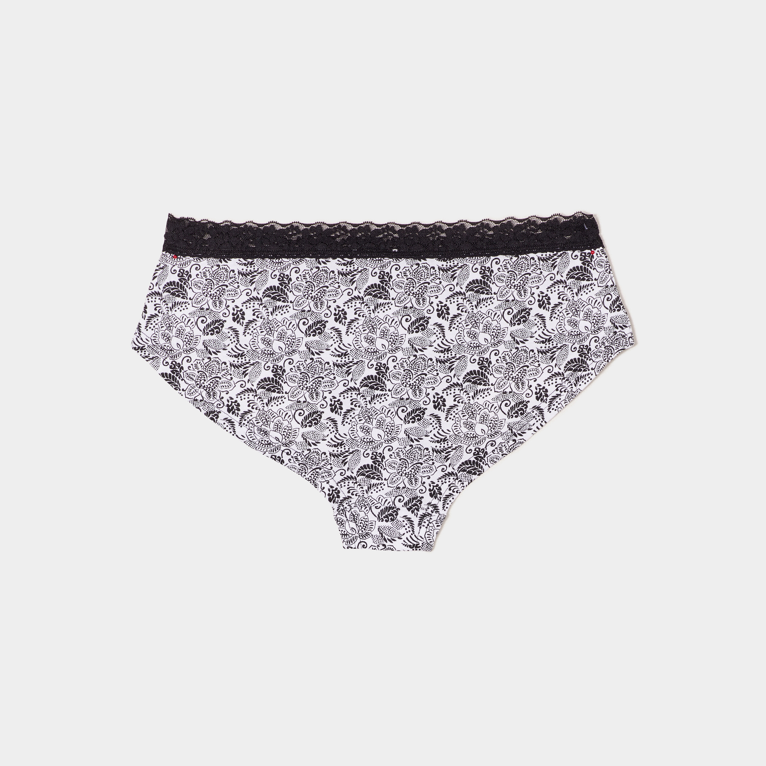 Lot 3 shortys coton noir femme