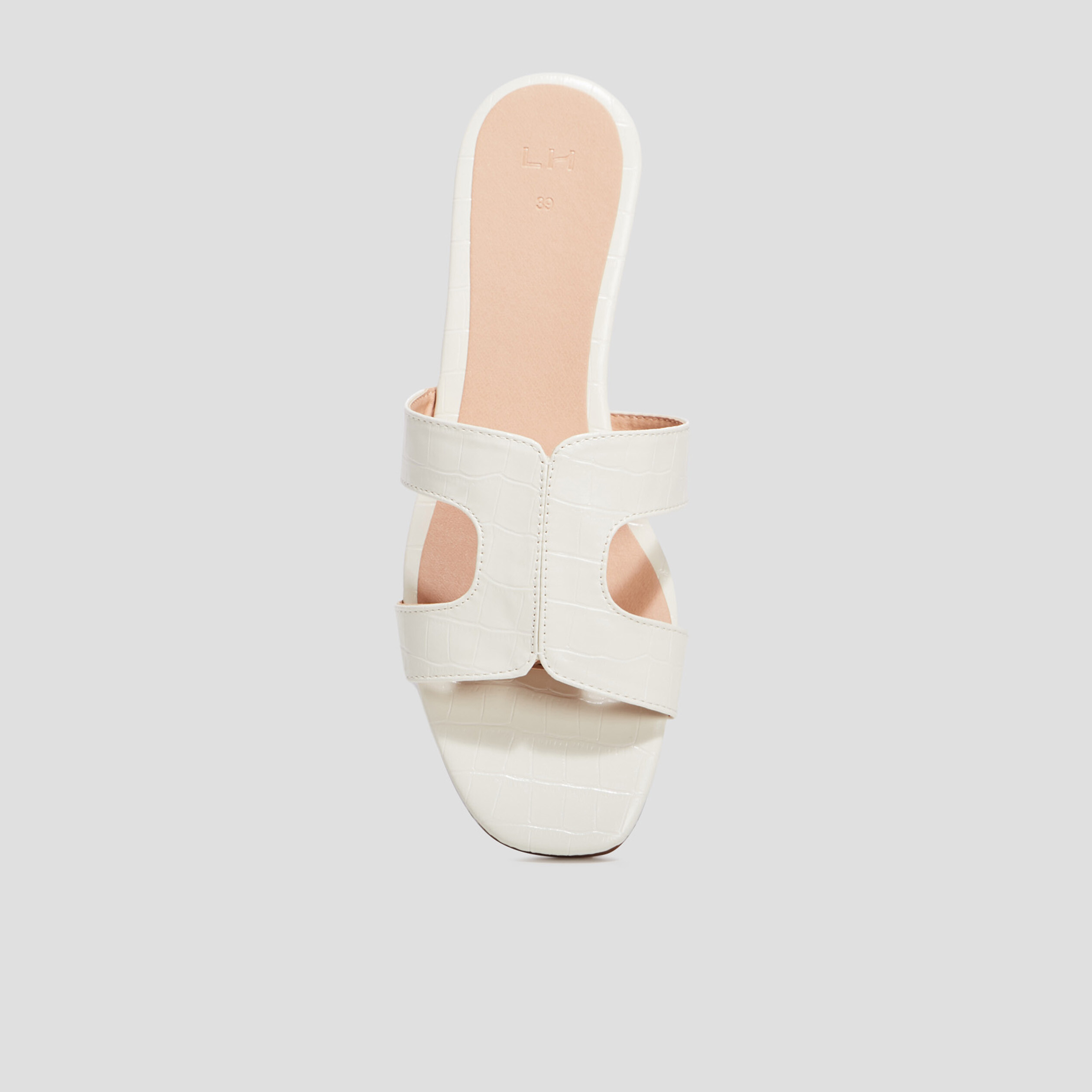 mules a bouts carres blanc femme Mules à bouts carrés blanc femme