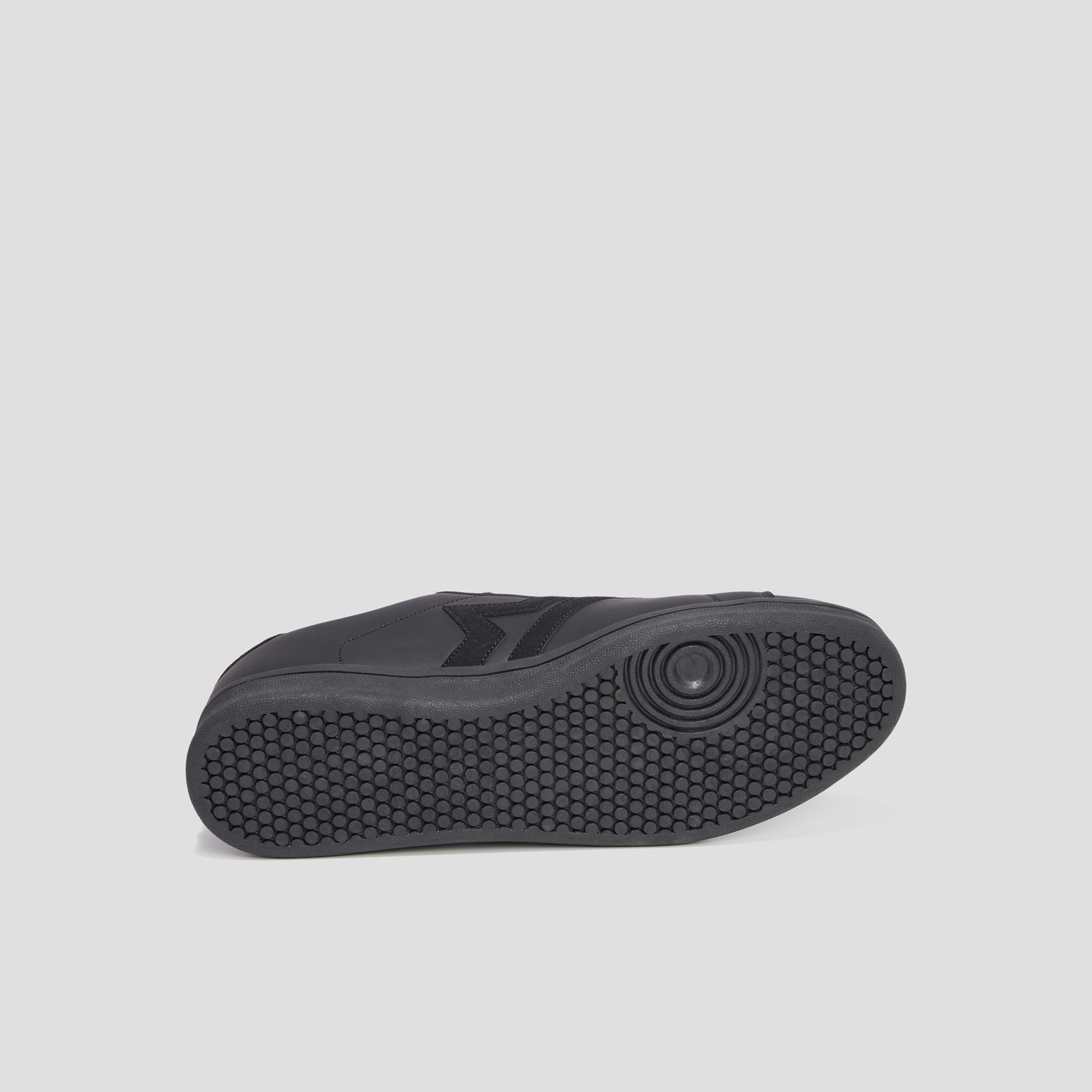 Tennis basses à lacets noir homme