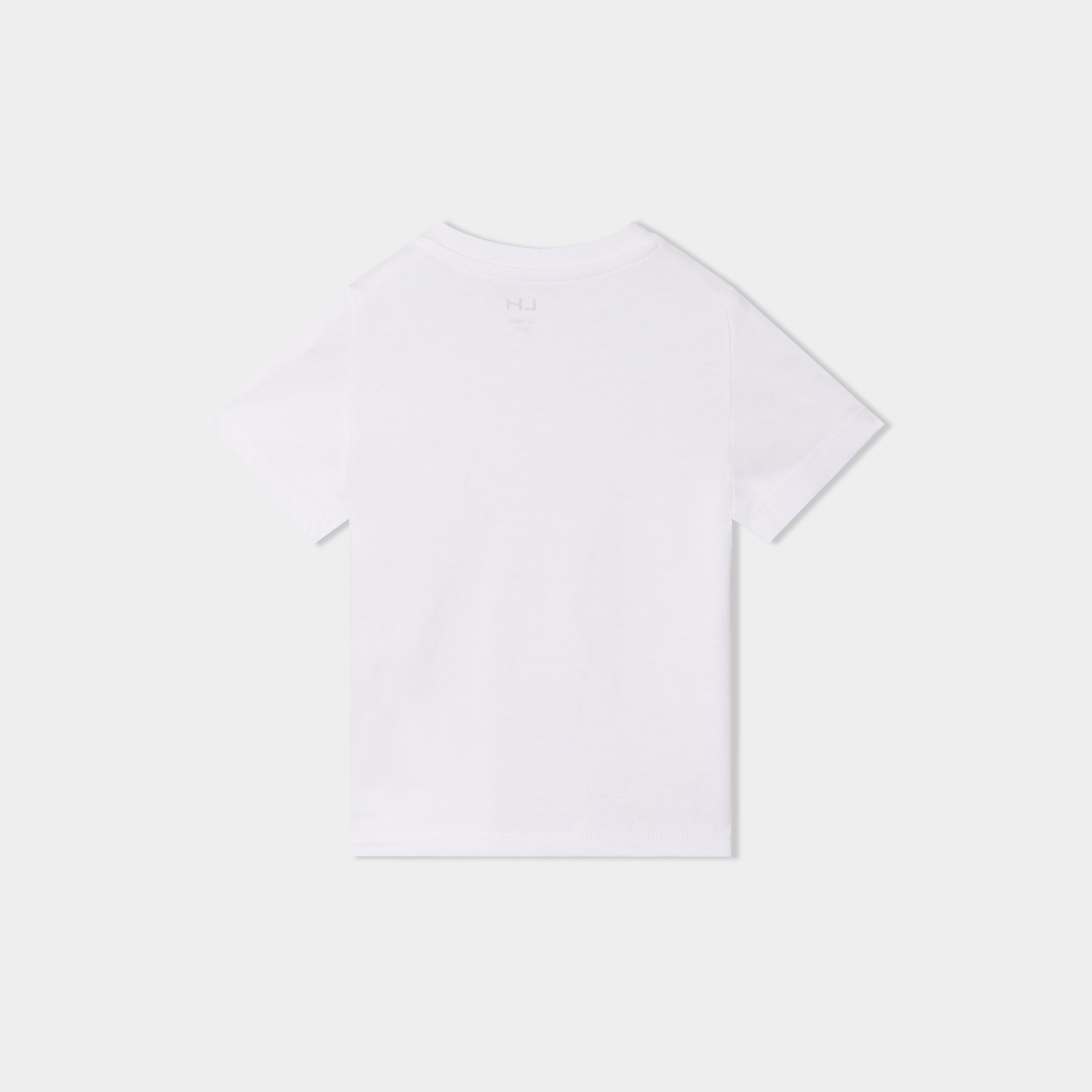 lot de 3 t shirts manches courtes coton blanc bebeg Lot de 3 t-shirts manches courtes coton blanc bébé garçon
