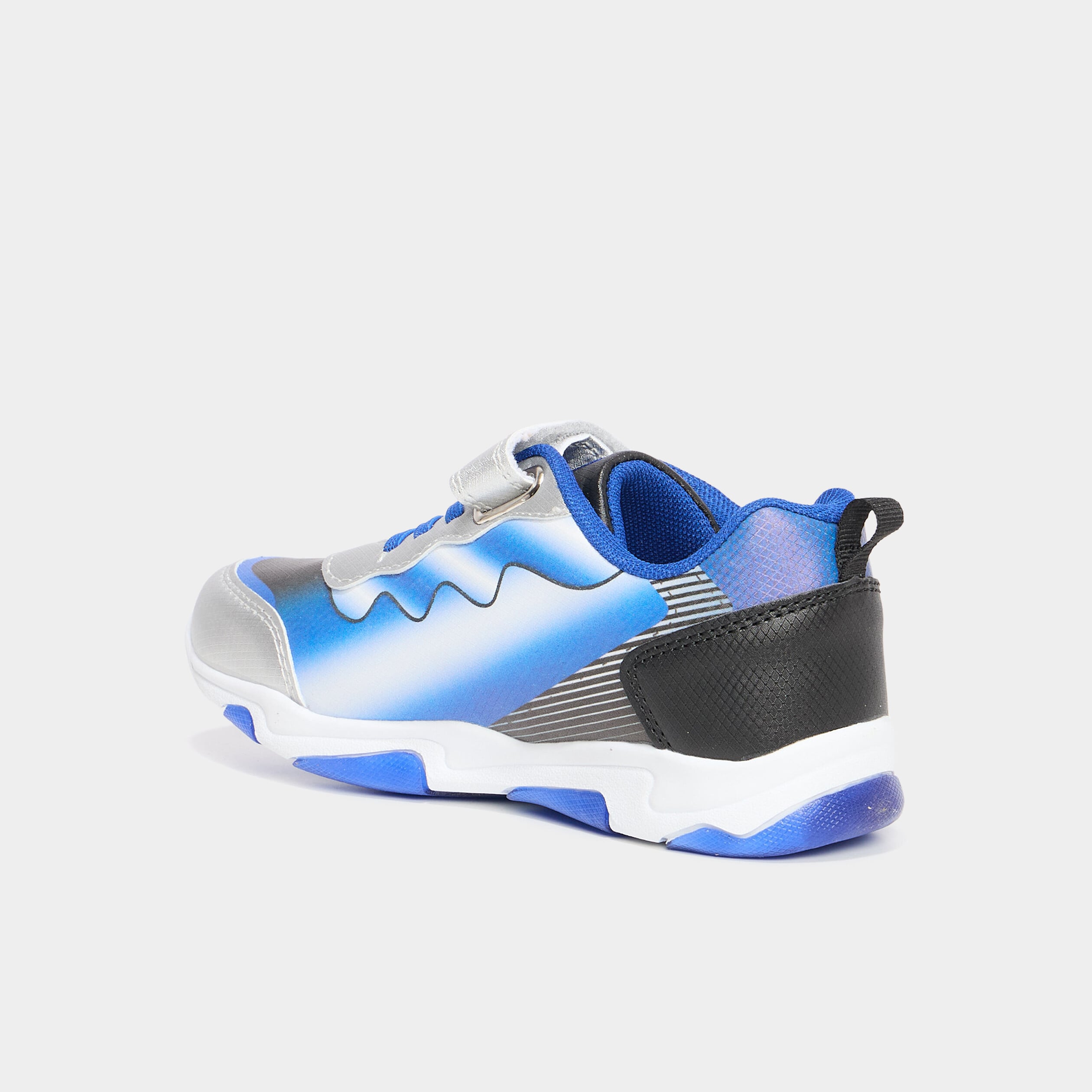 Baskets running semelle lumineuse Sonic bleu gar&ccedil;on