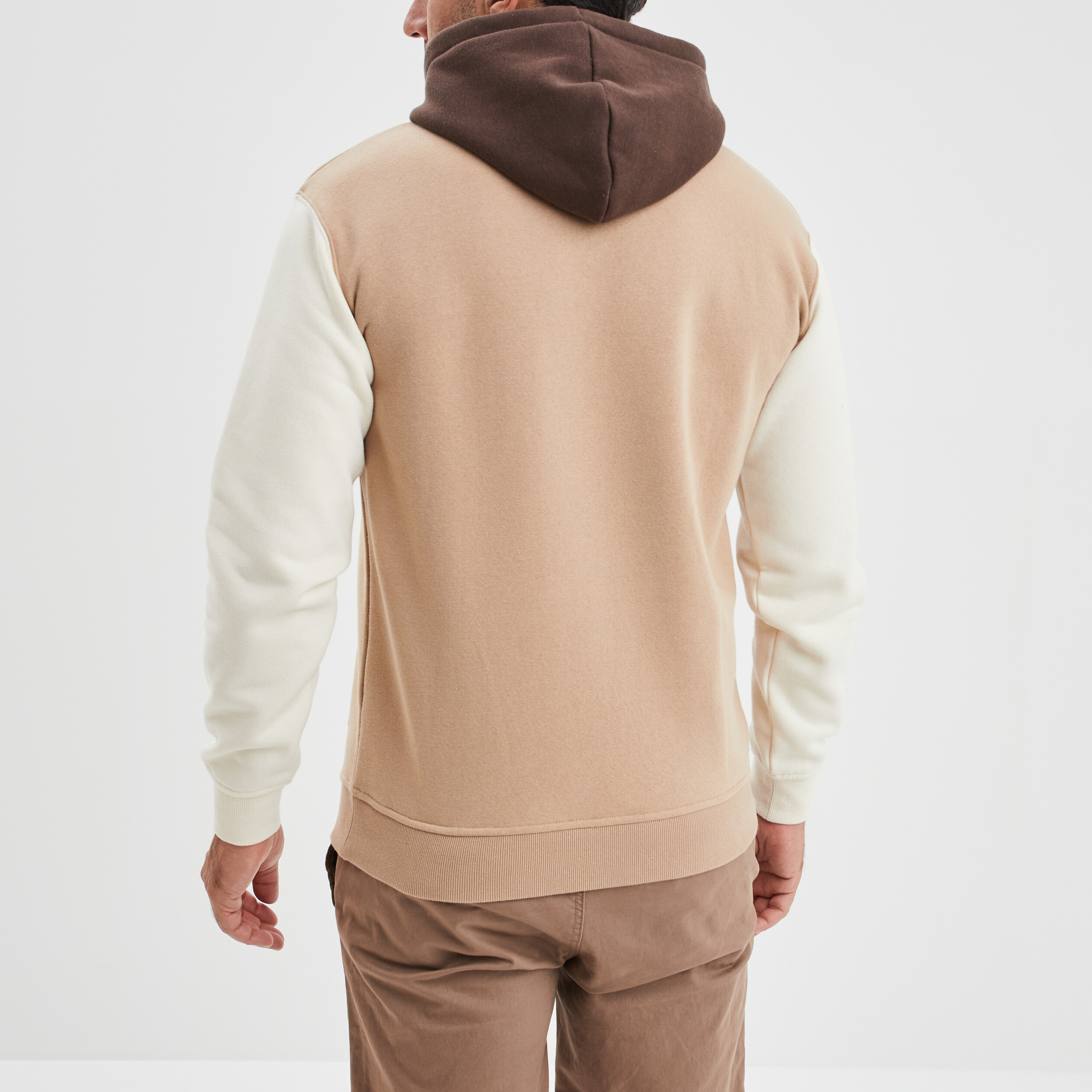 Sweat à capuche hoodie Creeks marron homme