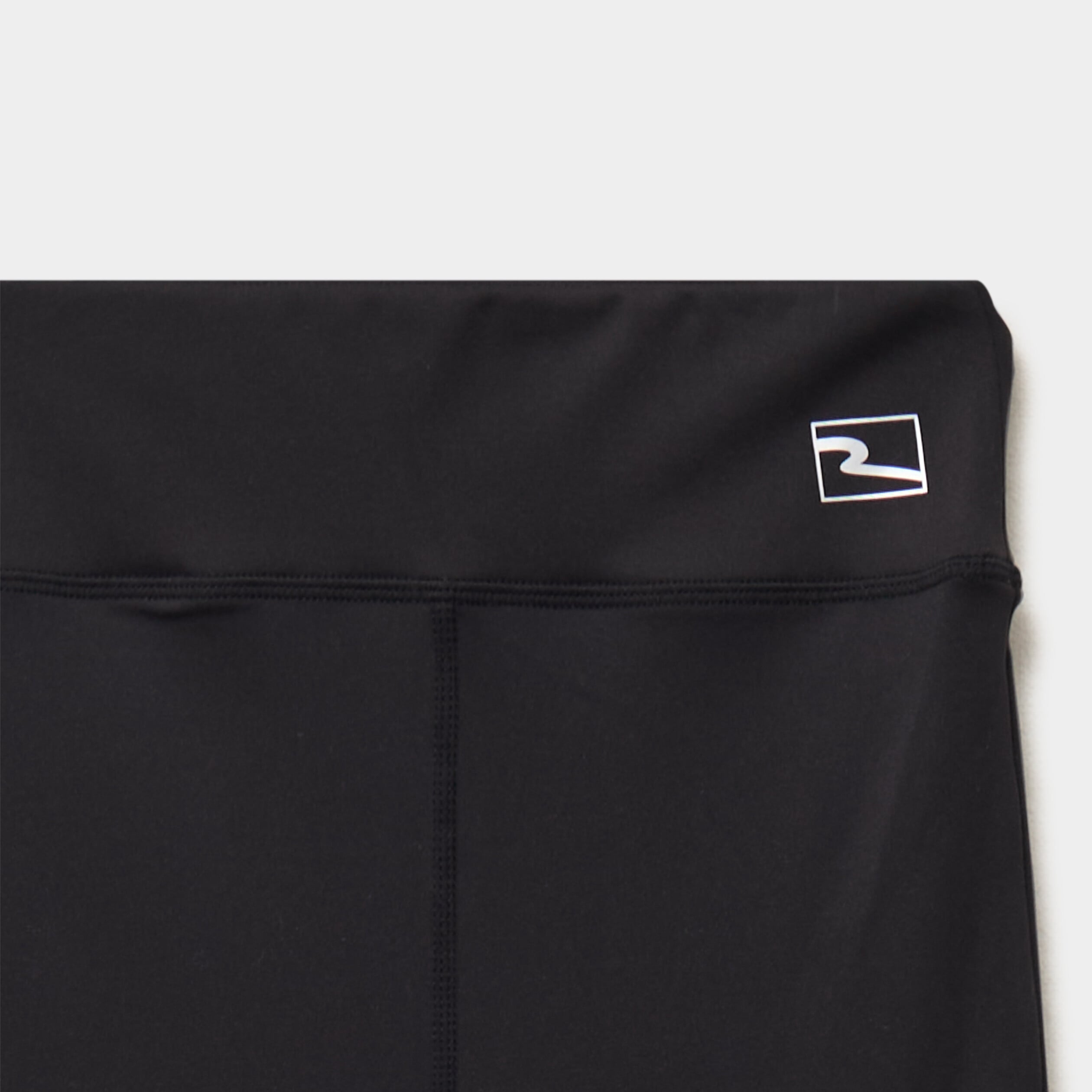 Legging flare stretch taille &eacute;lastiqu&eacute;e noir fille