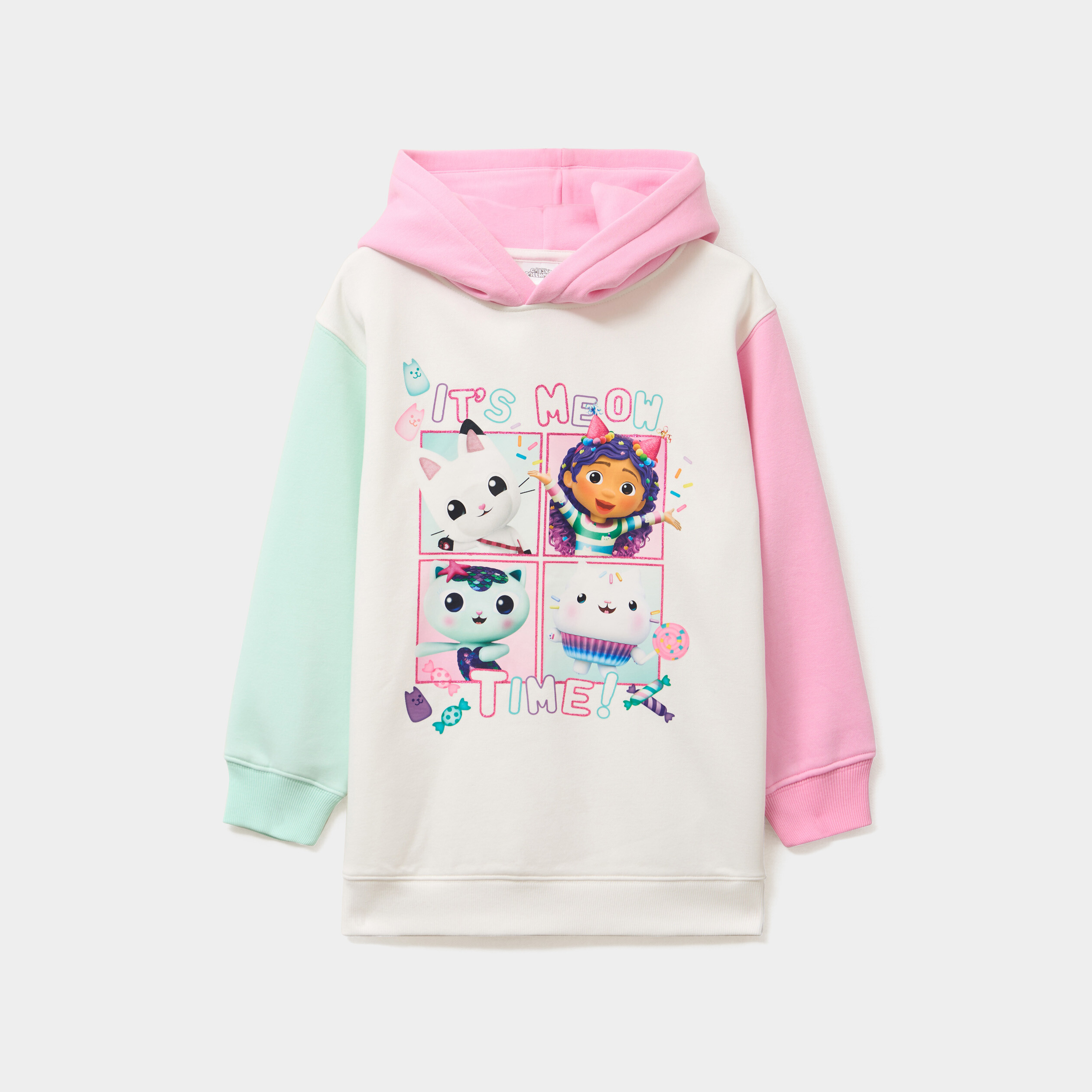 sweat hoodie gabby et la maison magique multicolore fille Sweat hoodie Gabby et la maison magique multicolore fille
